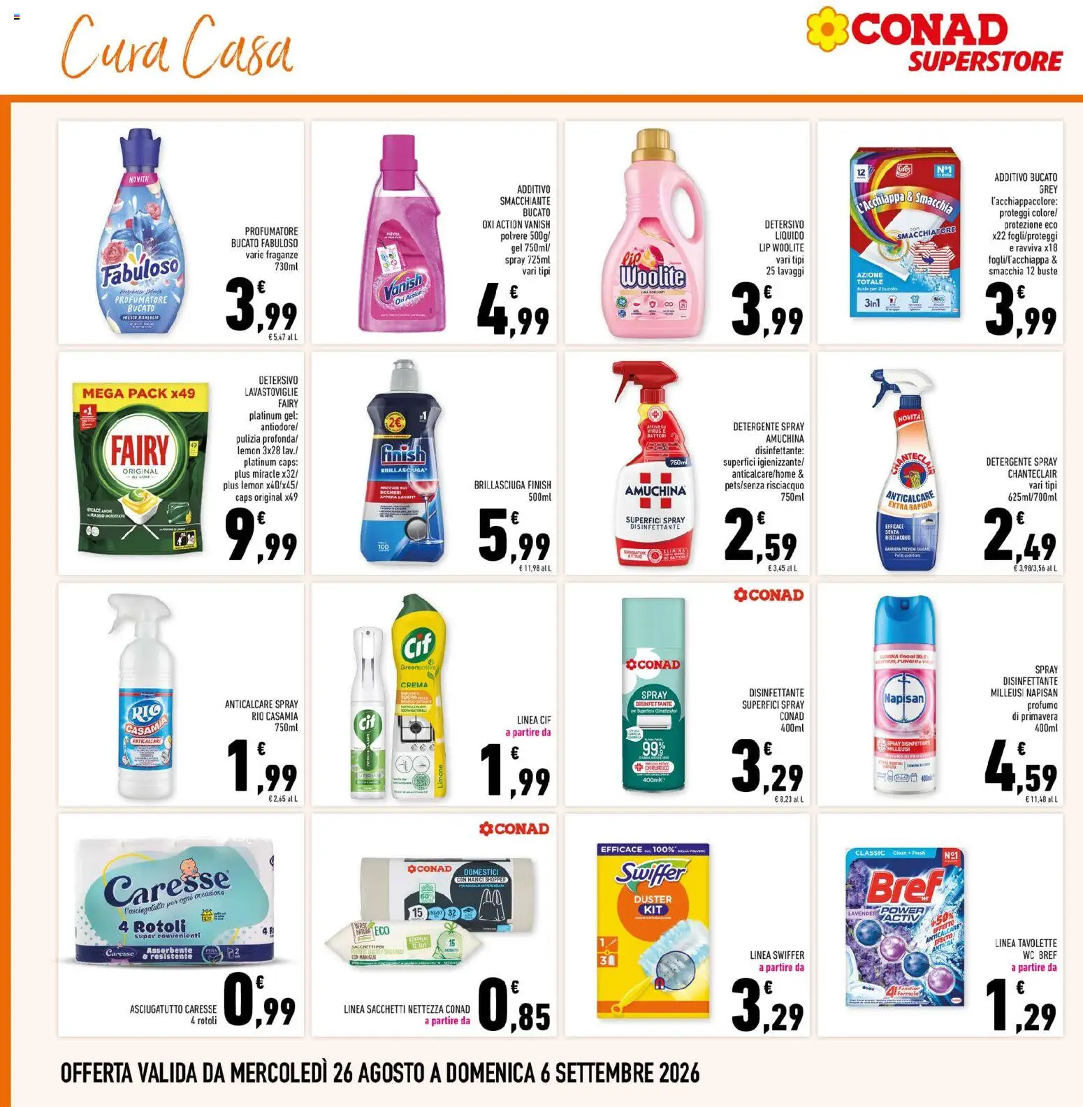 Volantino Conad del 26/08/2026 | Pagina: 30