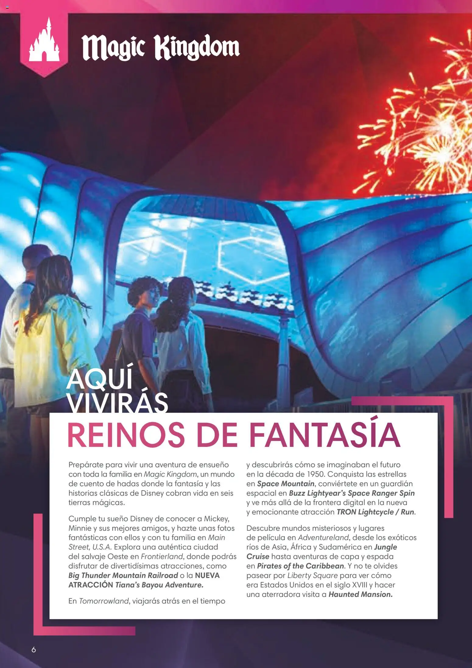 Viajes El Corte Inglés Folleto Walt Disney World │ válido desde el 03/12/2025 | Página: 6 | Productos: Té