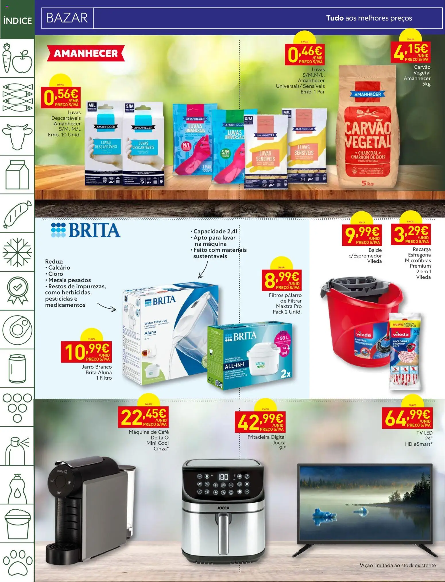 Recheio folheto │ válido de 26.05.2026 | Página: 38 | Produtos: Luvas, Filtro de água, Tv led, Delta q