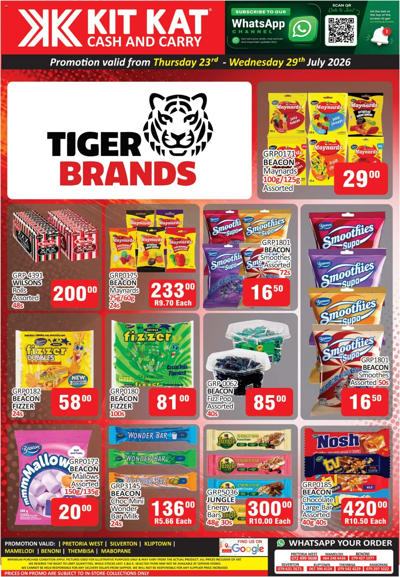 New KIT KAT Cash & Carry catalogue – valid from 23/07/2026 | Page: 4 | Products: Butter, Wine, Peanut butter, Caramel