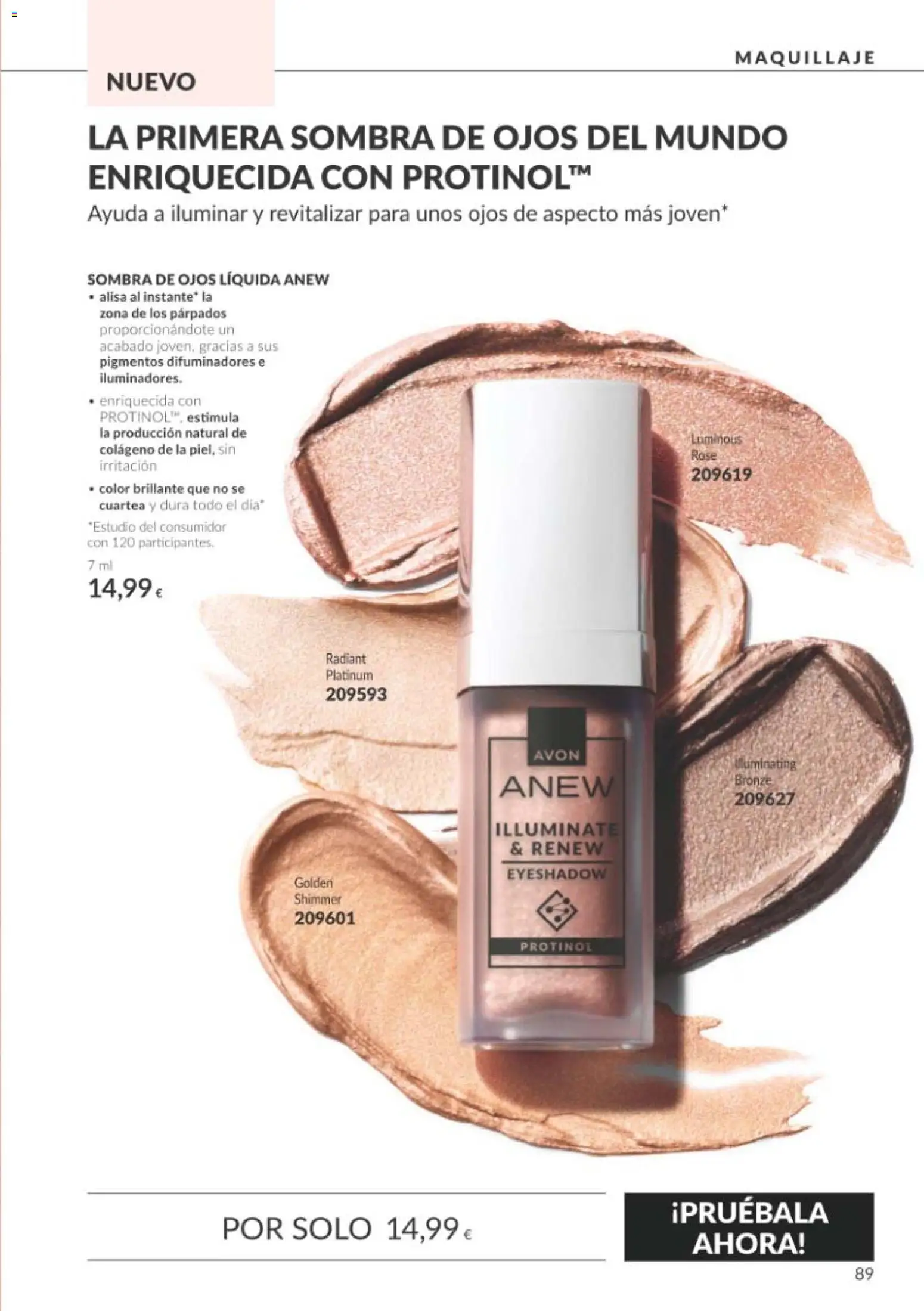 Catálogo AVON Black Friday │ válido desde el 01/11/2026 | Página: 89 | Productos: Maquillaje, Sombra, Sombra de ojos
