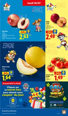 LIDL - Prévisualisation de LIDL catalogue valide à partir de 30/07/2026 | Page: 3