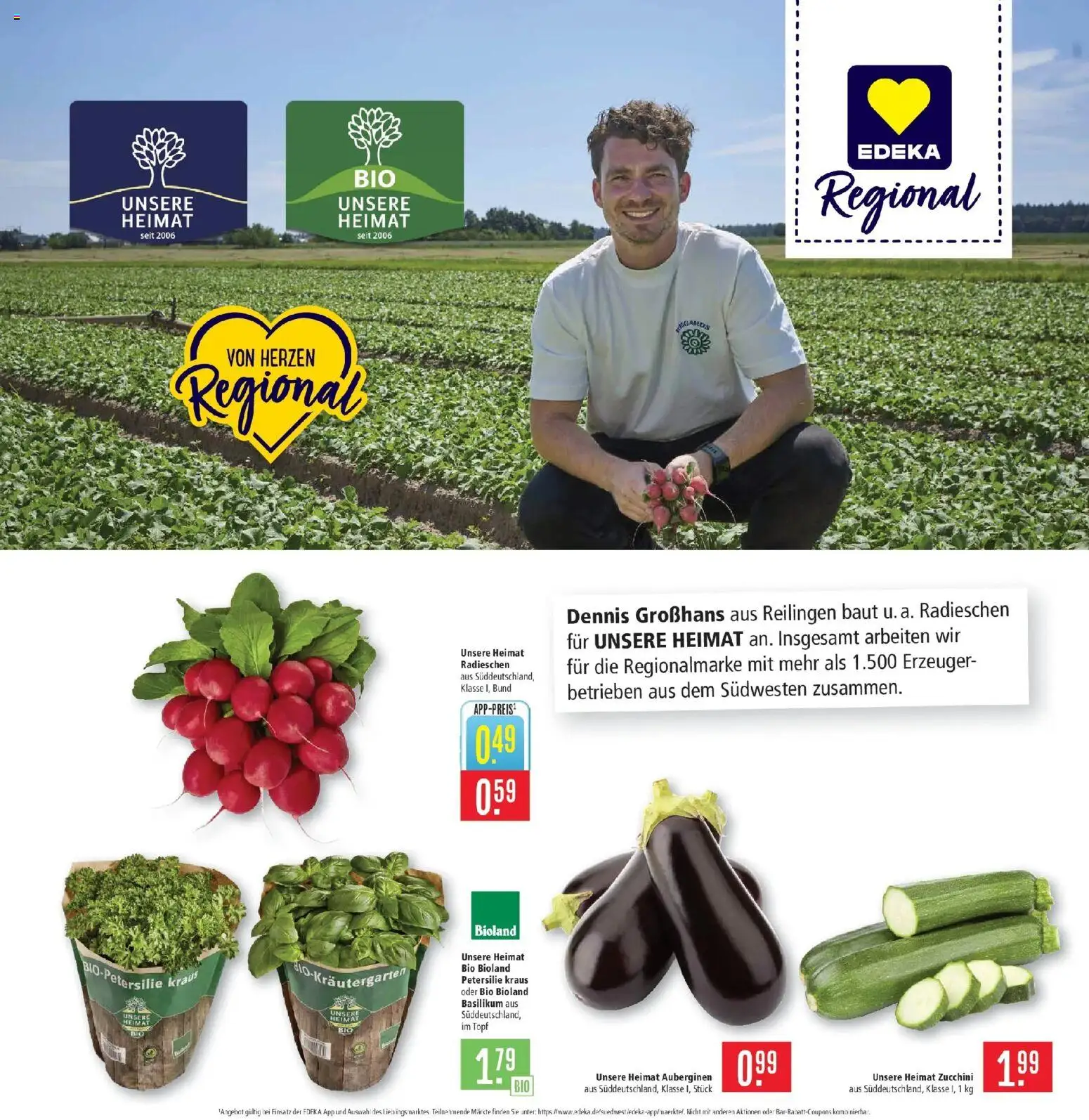 Marktkauf Prospekt Kirchheim – gültig ab 27.07.2026 | Seite: 6 | Produkte: Petersilie, Zucchini