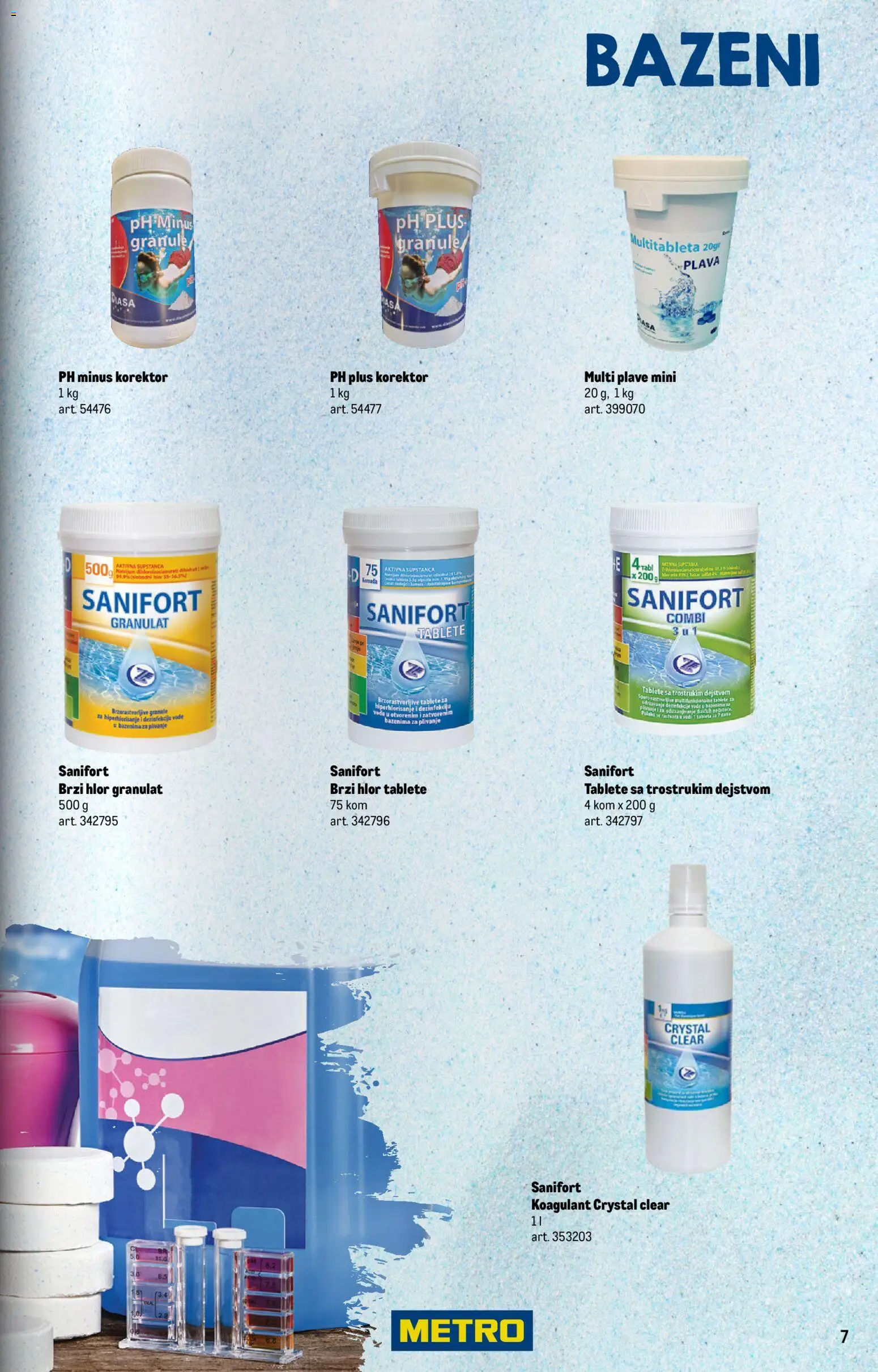 Metro katalog - važi od 01.06.2026 | Strana: 7 | Proizvode: Korektor, Voda