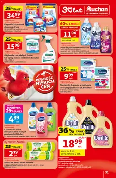 Pogląd oferty "Auchan gazetka - 30 Lat Hipermarket" - ważna od 30.07.2026 | Strona: 31