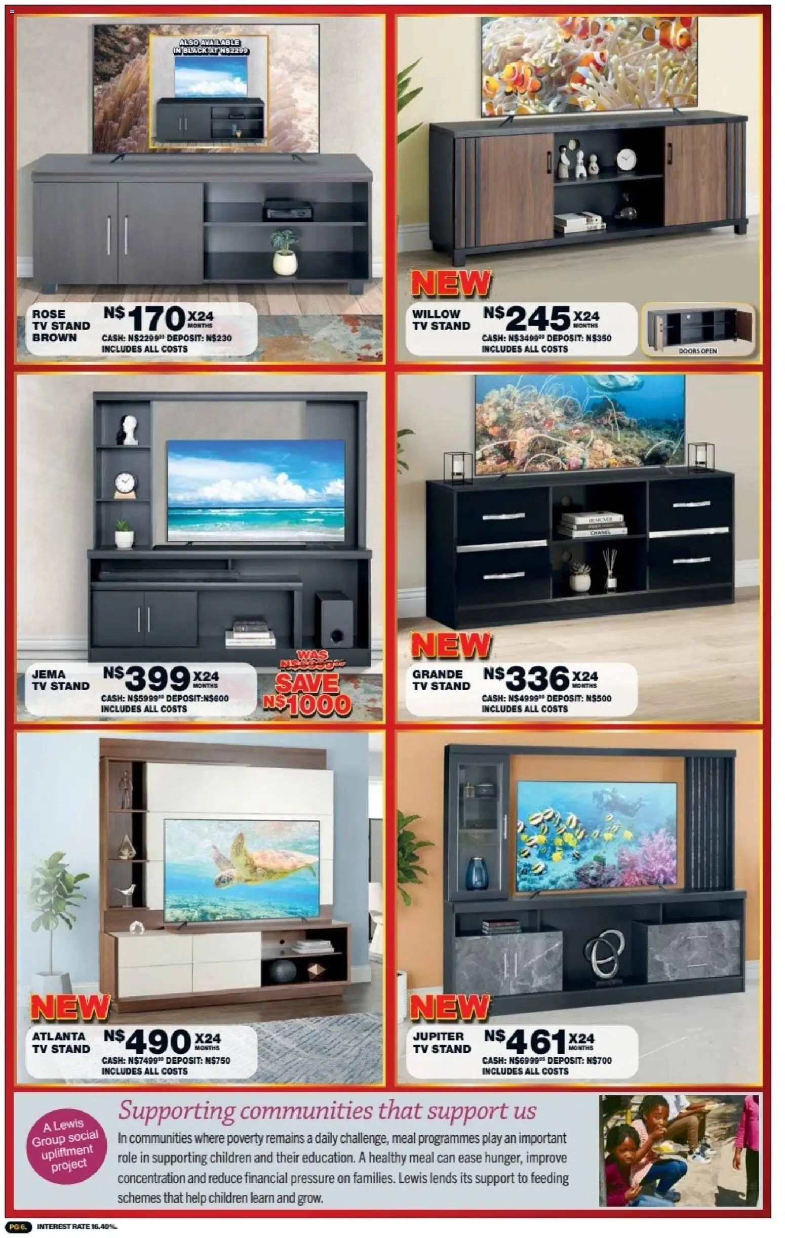 New Lewis Stores catalogue – valid from 05/10/2026 | Page: 6 | Products: TV