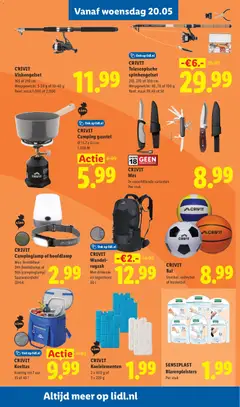 CRIVIT Wandel-rugzak, Met drinkzak en regenhoes 30 l - Voorbeeld van een folder van Lidl, geldig van 18.05.2026 | Pagina: 40