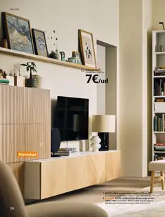 Vista previa IKEA - Haz espacio para lo que más quieres válido desde el 01/09/2026 | Página: 24 | Productos: Salón, Video, Almacenaje, Estante