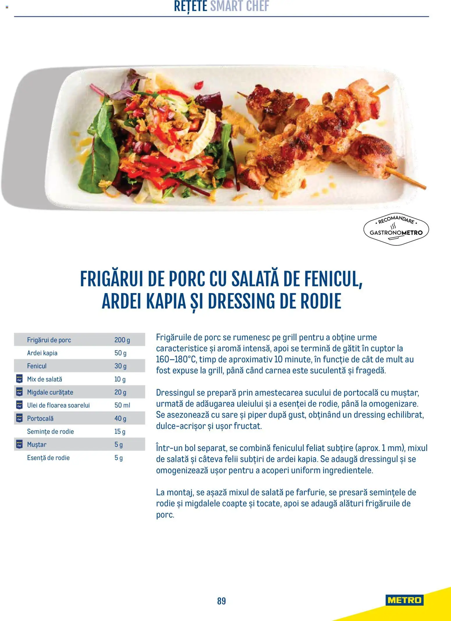 Noul catalog Metro – valabil de la 21.04.2026 | Pagină: 89 | Produse: Migdale, Floarea Soarelui, Sare, Piper