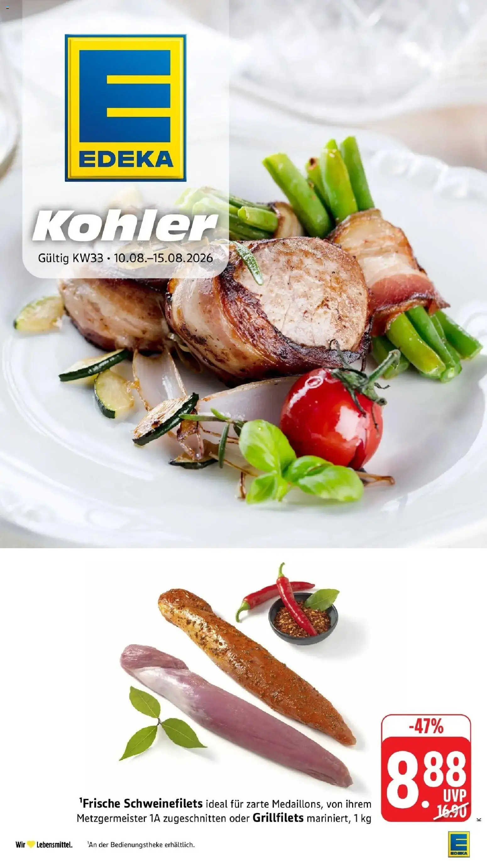Edeka Prospekt Lahr (ab 10.08.2026) » Angebote Online | Seite: 1