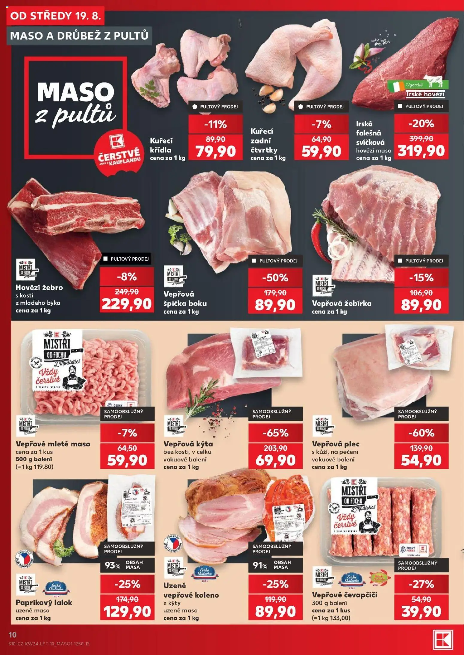 Kaufland leták - Kolín od 19.08.2026 | Strana: 10