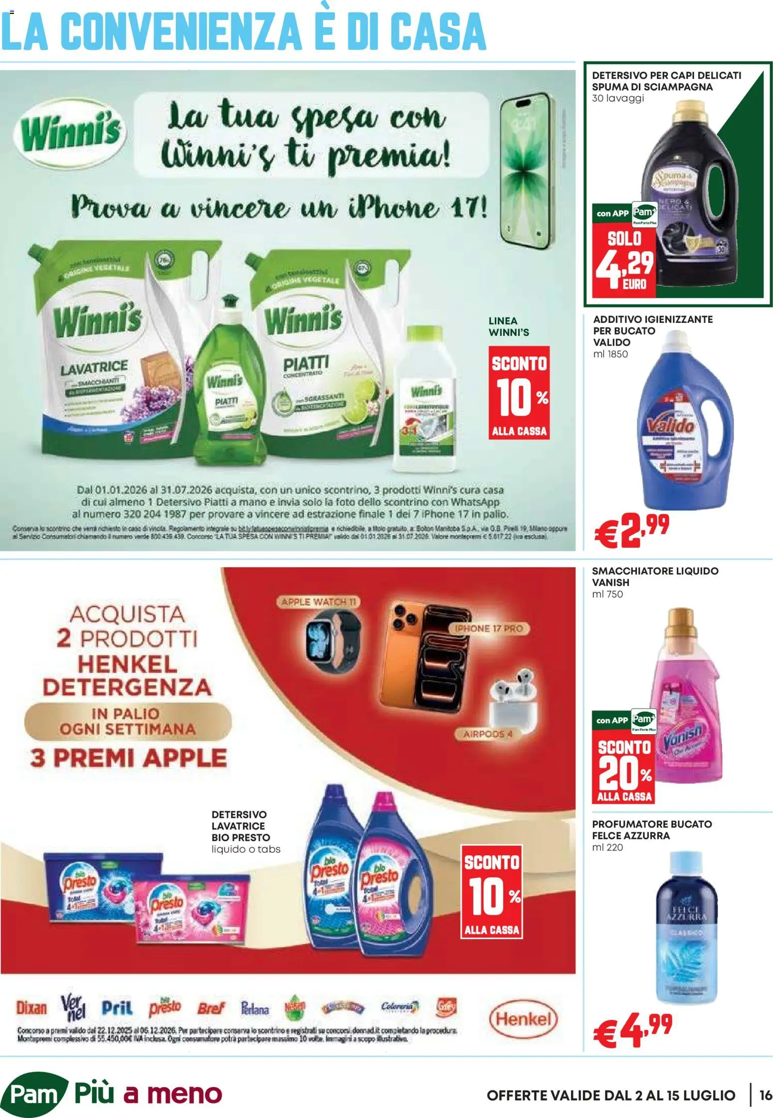 Volantino PAM del 02/07/2026 | Pagina: 16