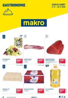 Náhled letáku Makro leták - Gastronomie od 17.06.2026