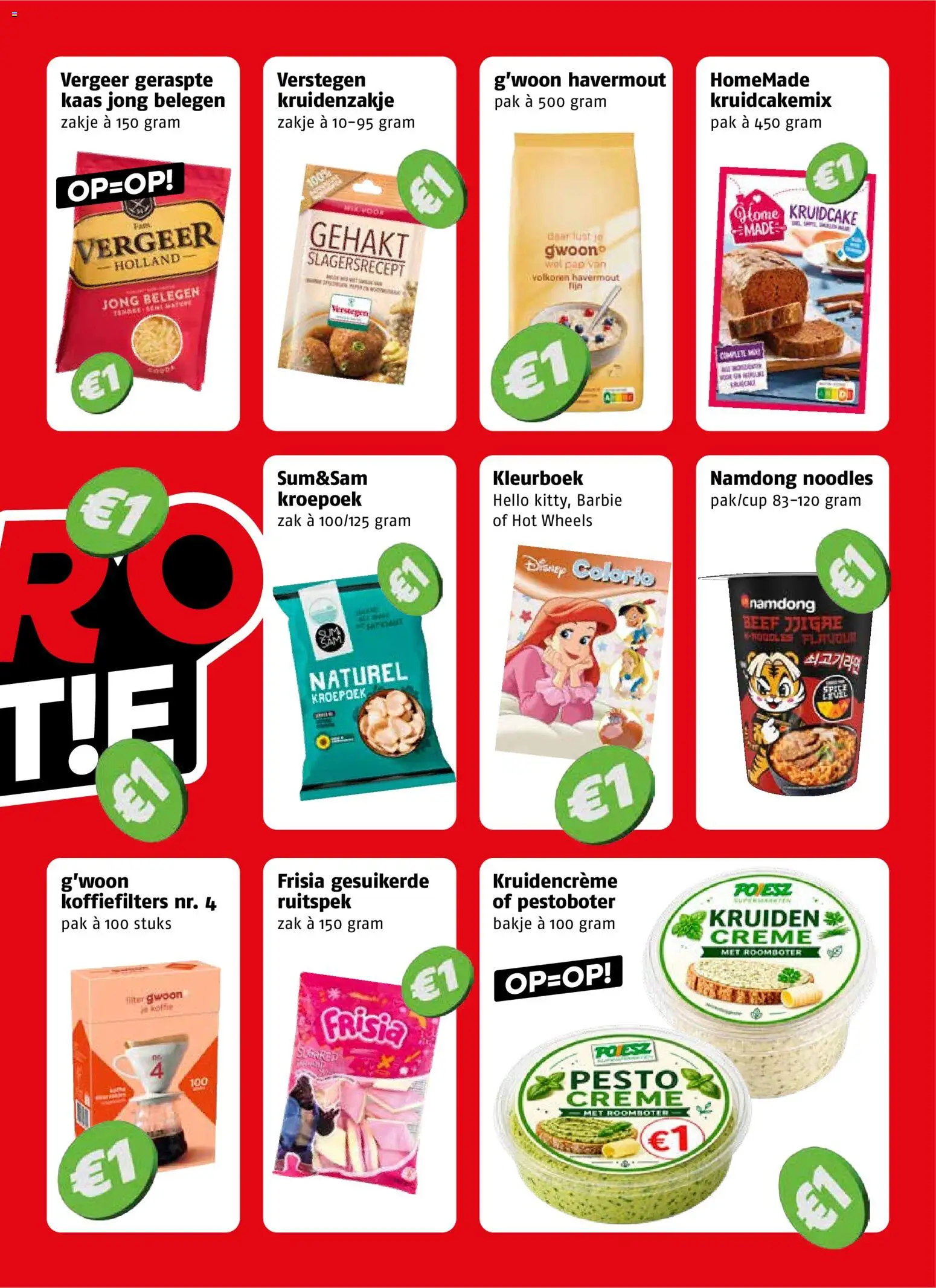 {H1} | Pagina: 7 | Producten: Kaas, Gehakt, Zak, Crème