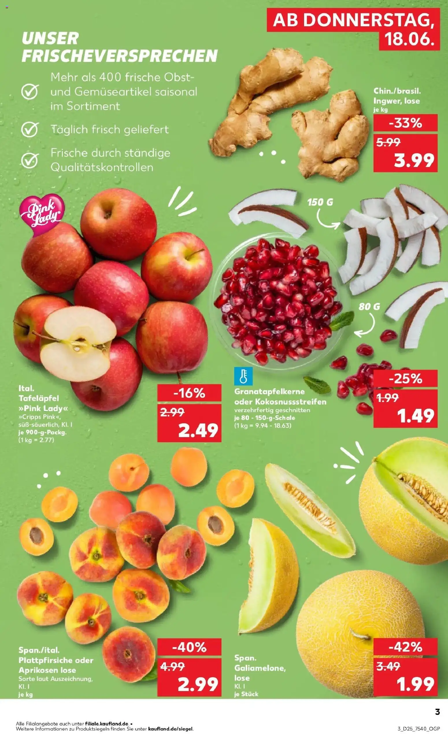 Kaufland Prospekt Schwerin – gültig ab 15.06.2026 | Seite: 14 | Produkte: Obst