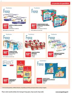 Auchan - Prévisualisation de Auchan Les promos du moment valide à partir de 11/08/2026 | Page: 3 | Produits: Yaourt nature, Mozzarella, Fruits, Fromage à tartiner