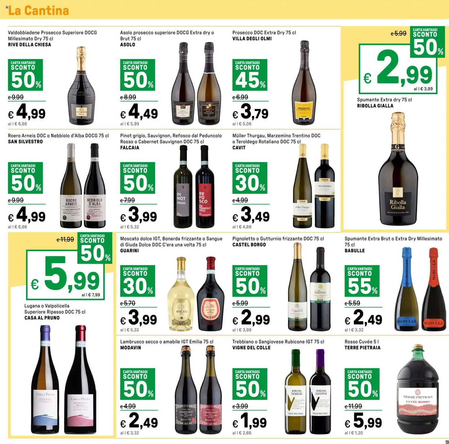 Volantino Iper del 11.05.2026 | Pagina: 19 | Prodotti: Prosecco, Spumante