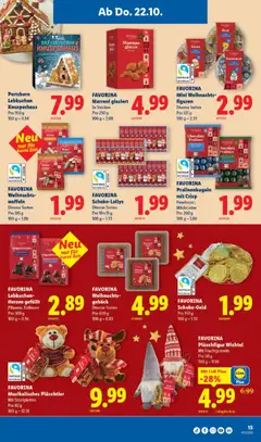 Lidl aktionen ab 22.10.2026 gültig | Seite: 17 | Produkte: Waffeln, Süßigkeiten, Apple