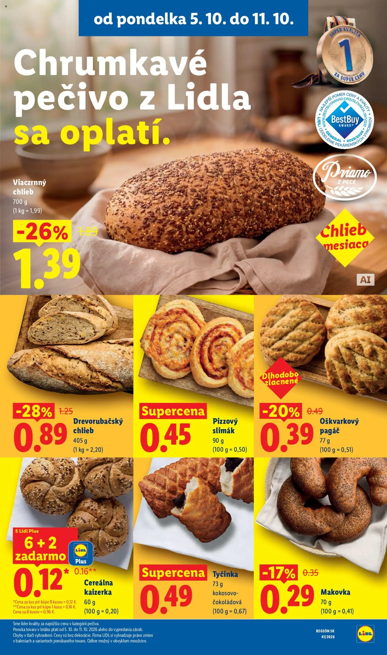 Nové Lidl akcie – leták je platný od 05.10.2026 | Strana: 17