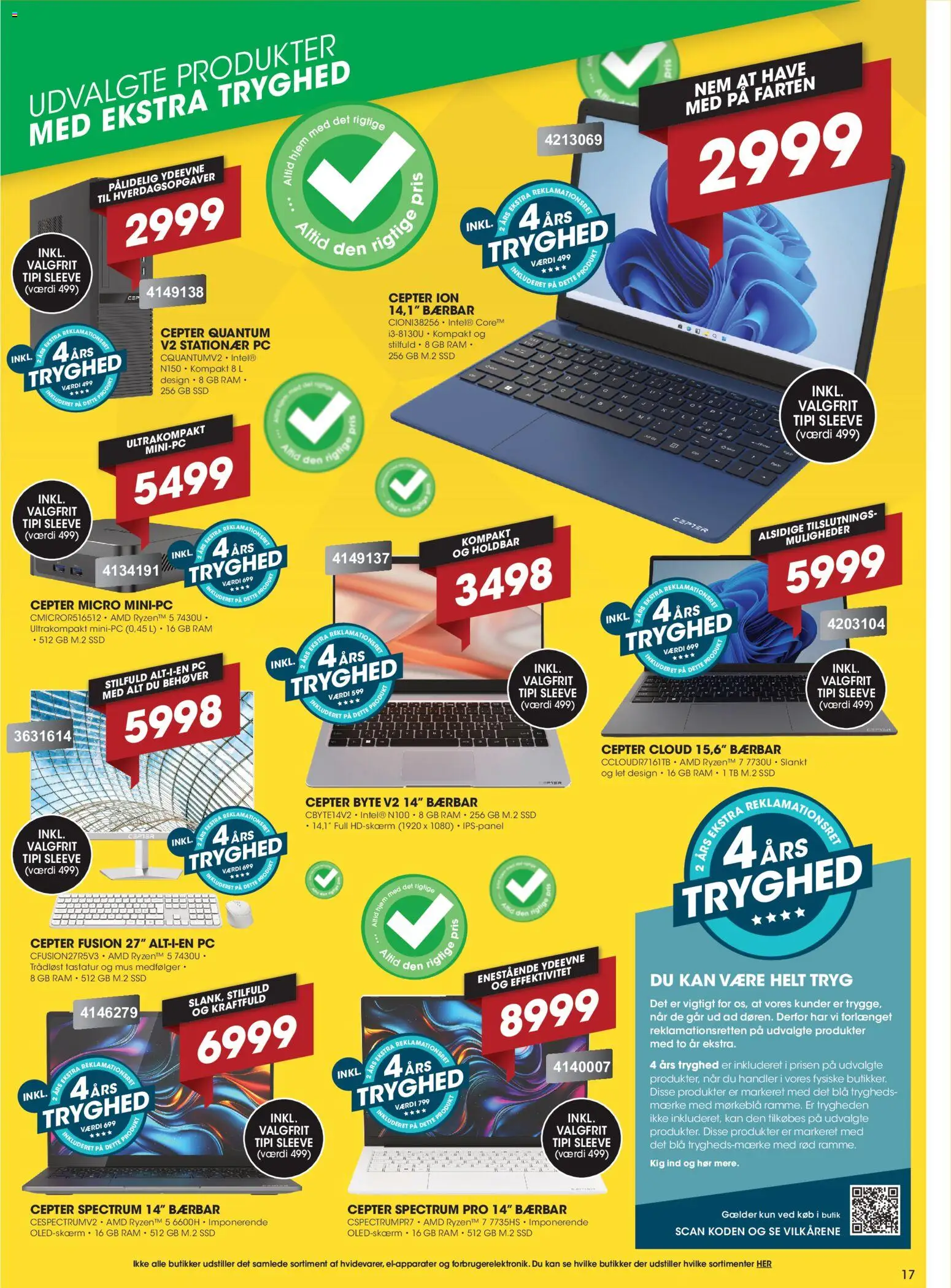 Punkt1 tilbudsavis – gyldig fra 10/08/2026 | Side: 17 | Produkter: Stationær PC, PC, Mus, Tastatur