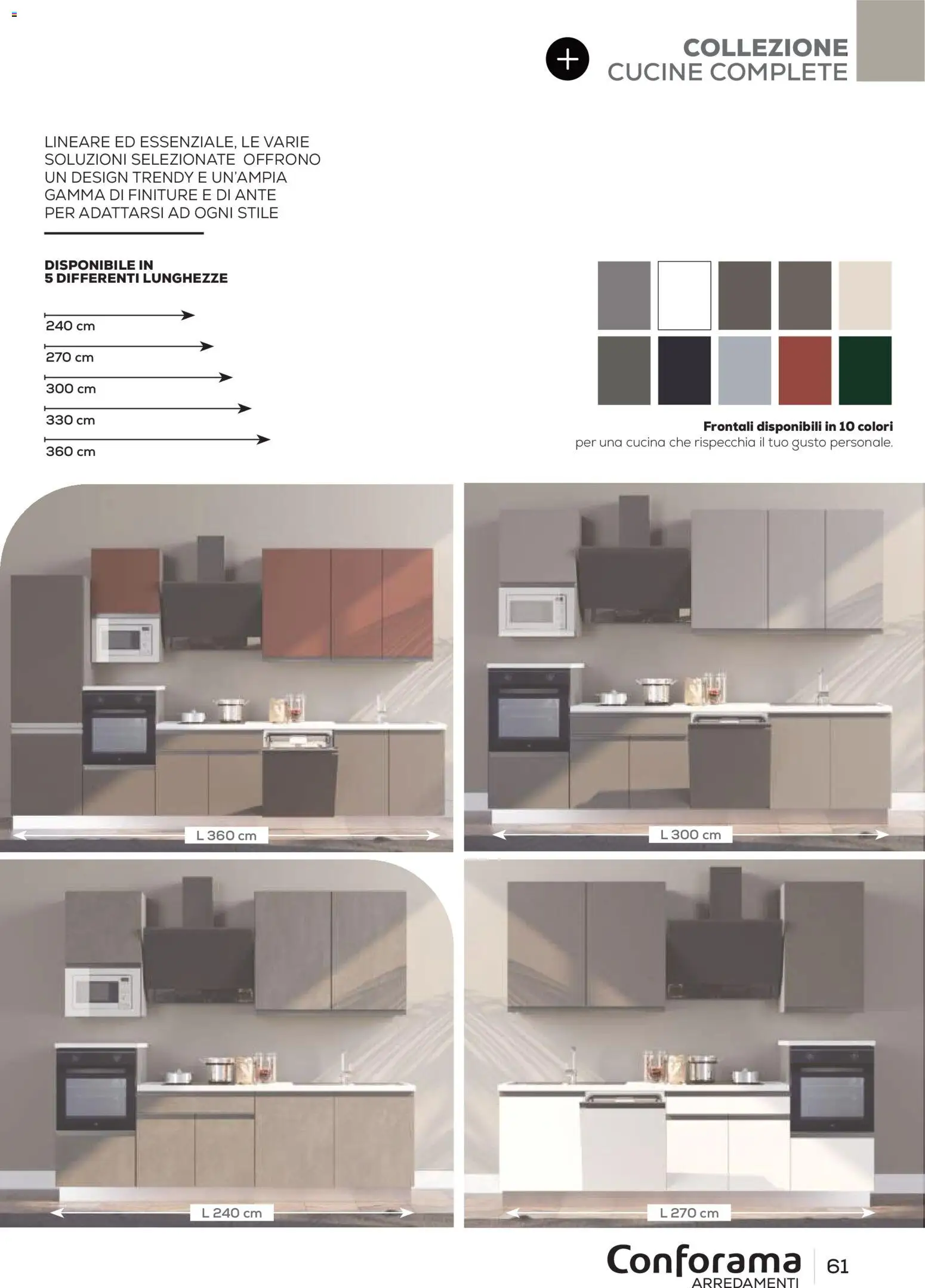Volantino Conforama del 22/06/2026 | Pagina: 61 | Prodotti: Cucine