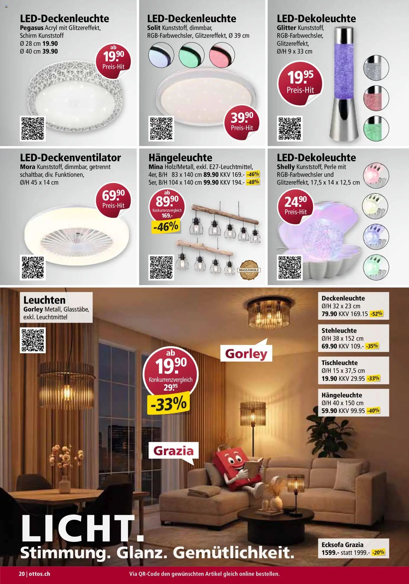 Otto's Aktionen Möbelflyer – gültig ab 01.07.2026 | Seite: 20 | Produkte: Ecksofa