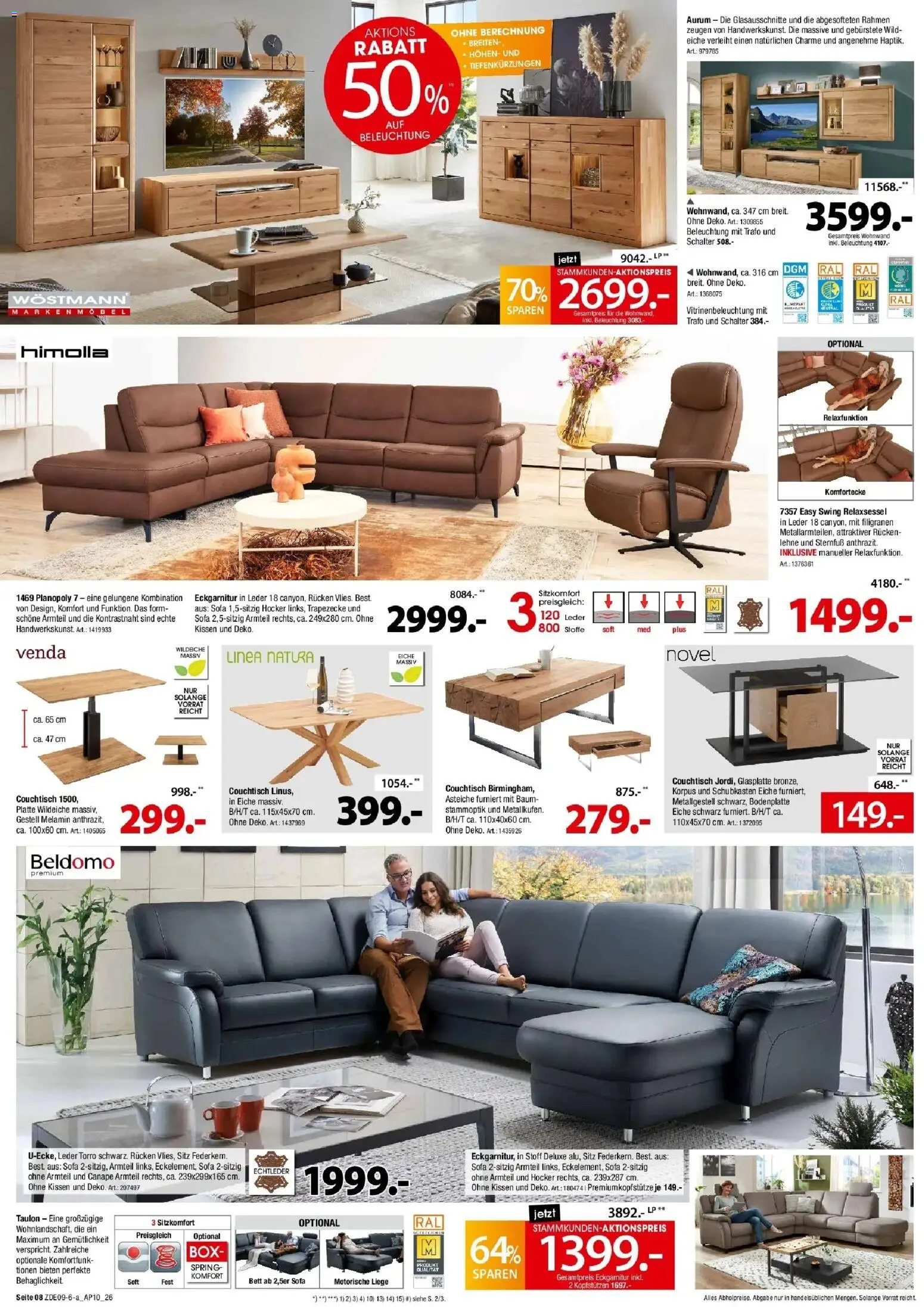 Zurbrüggen - Zurbrüggen: Best Deals (ab 19.09.2026) zum Blättern | Seite: 8 | Produkte: Hocker, Kissen, Sofa, Liege