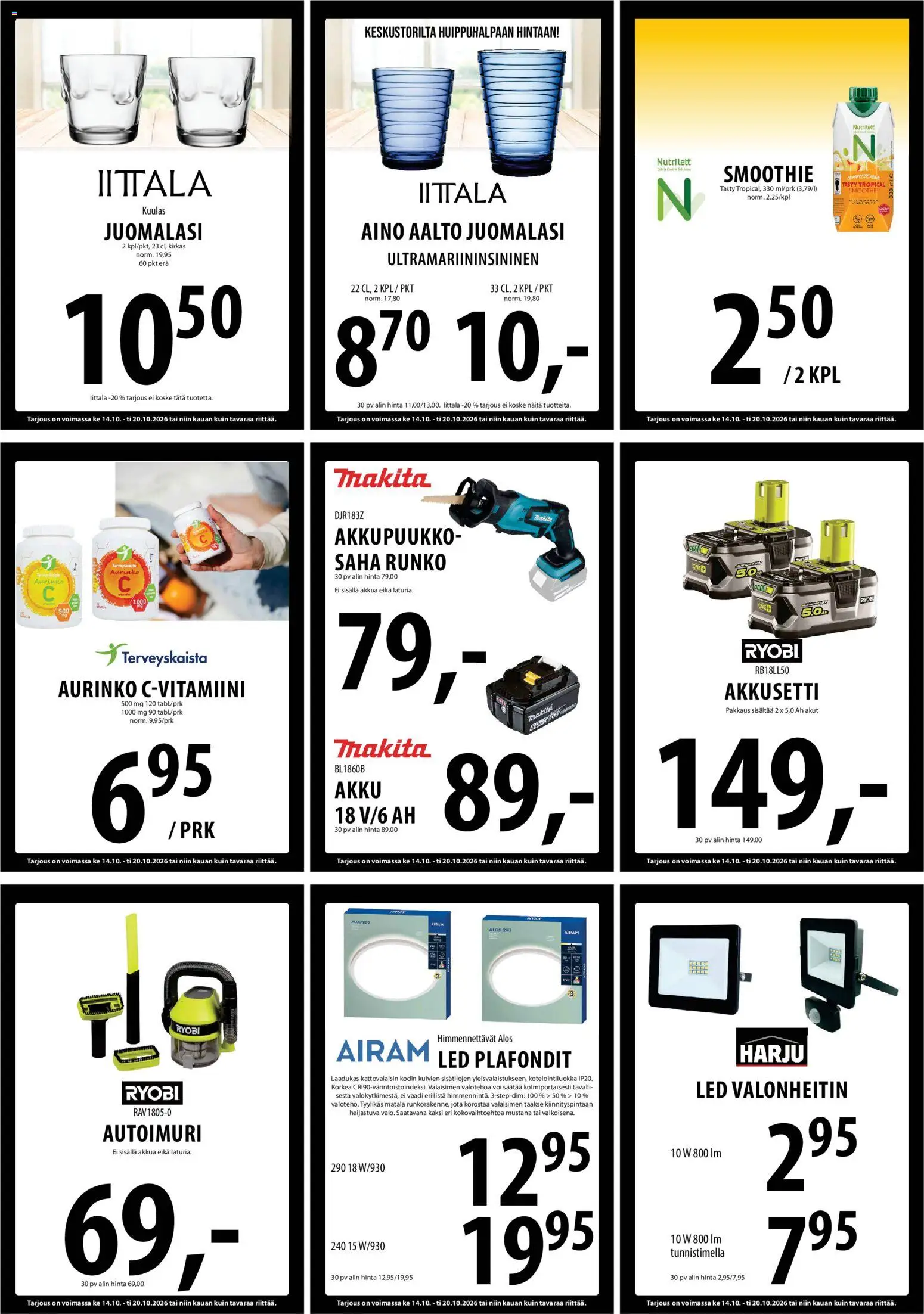 Tuuri tarjoukset – voimassa 14/10/2026 alkaen | Sivu: 31