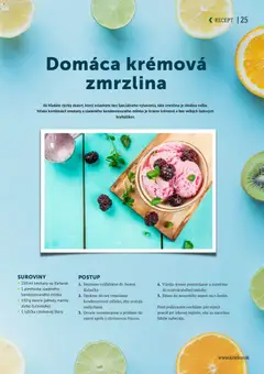 Kinekus leták platný od 10.06.2026 | Strana: 25 | Produkty: Mrazničky, Zmrzlina, Čučoriedky, Ovocie