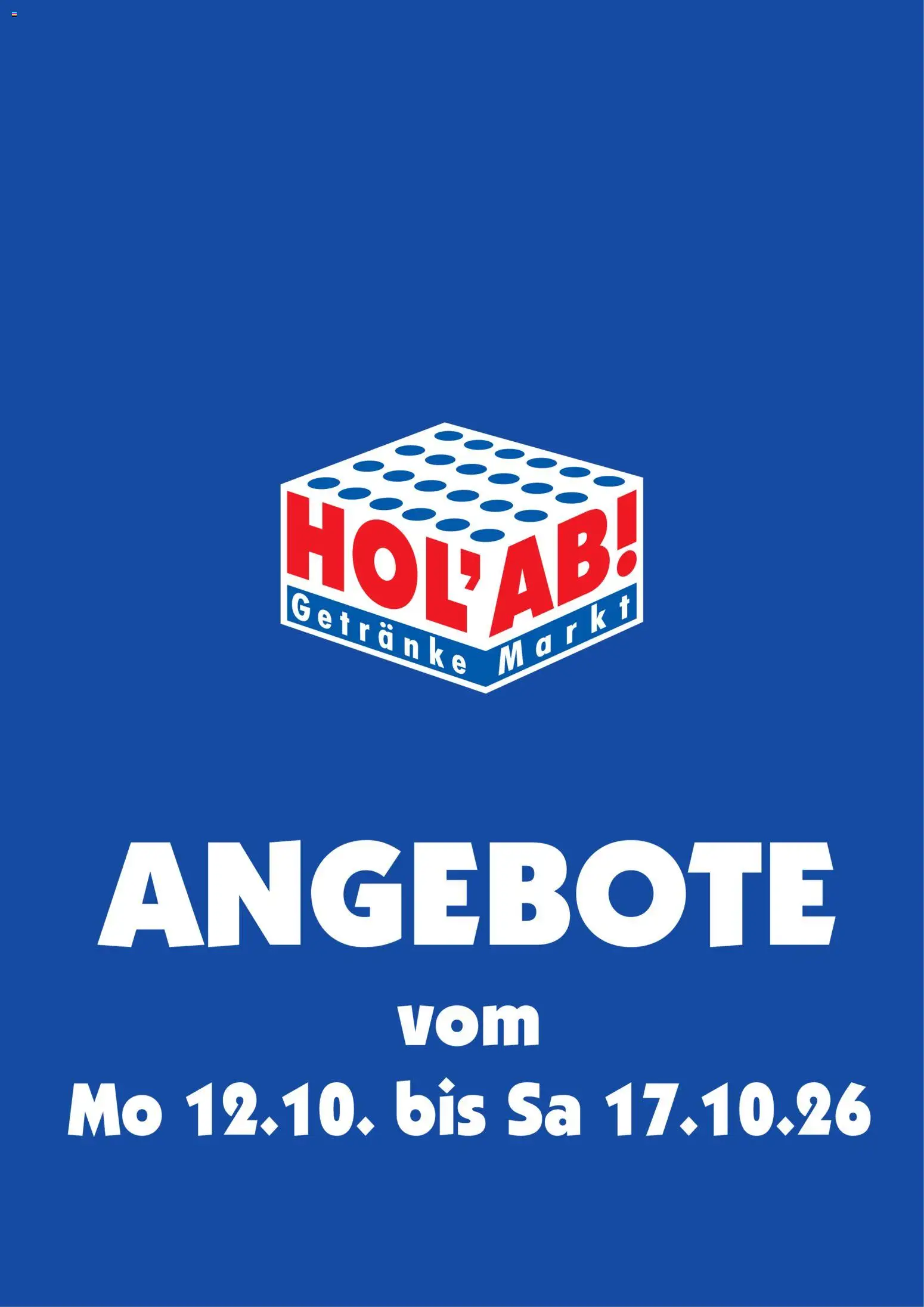 Holab HOL’AB! Prospekt Montag, 12. Oktober