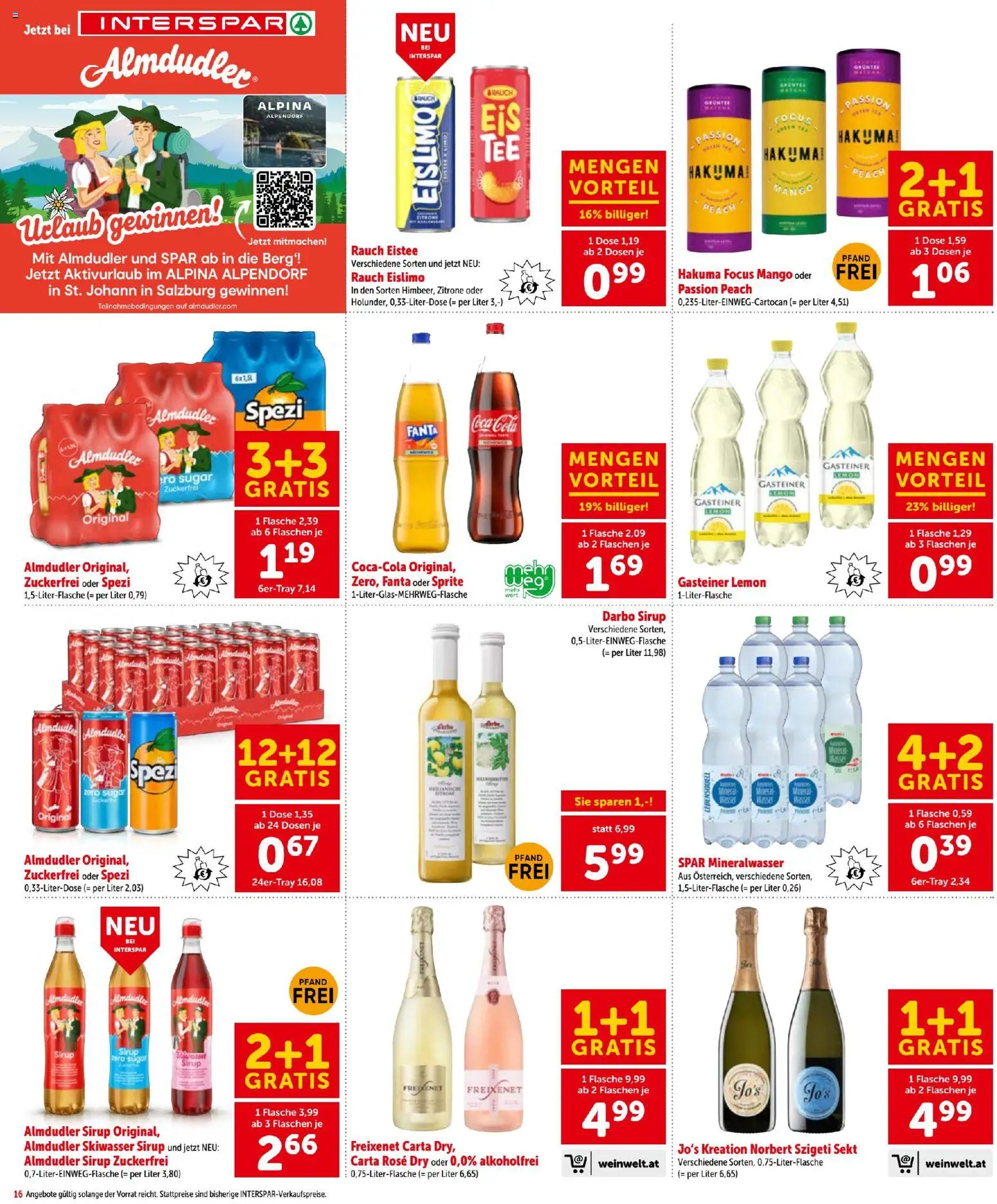 Interspar - Flugblatt gültig ab 21.05.2026 | Seite: 16 | Produkte: Zitrone, Mango