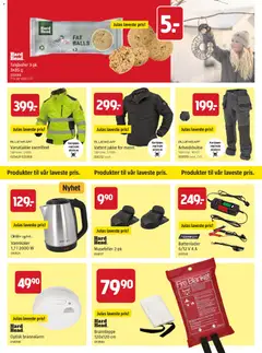 Forhåndsvisning av Jula kundeavis gyldig fra 22/10/2026 | Side: 9 | Produkter: Vannkoker, Jakke
