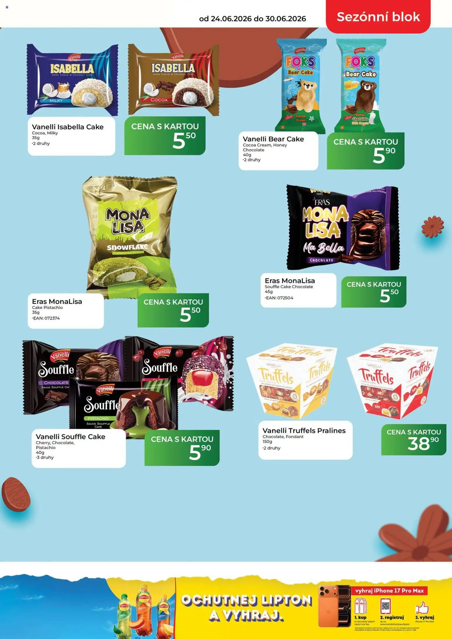 Tamda Foods leták od 24.06.2026 | Strana: 6 | Produkty: Iphone, Blok, Ice tea