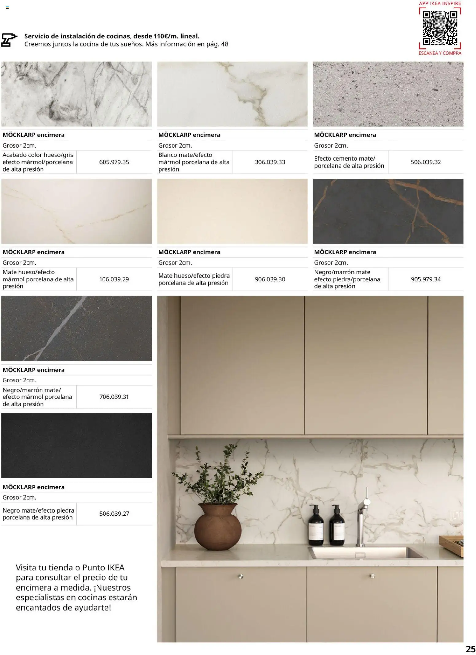 IKEA - Cocinas │ válido desde el 01/09/2026 | Página: 25 | Productos: Cocina, Cemento