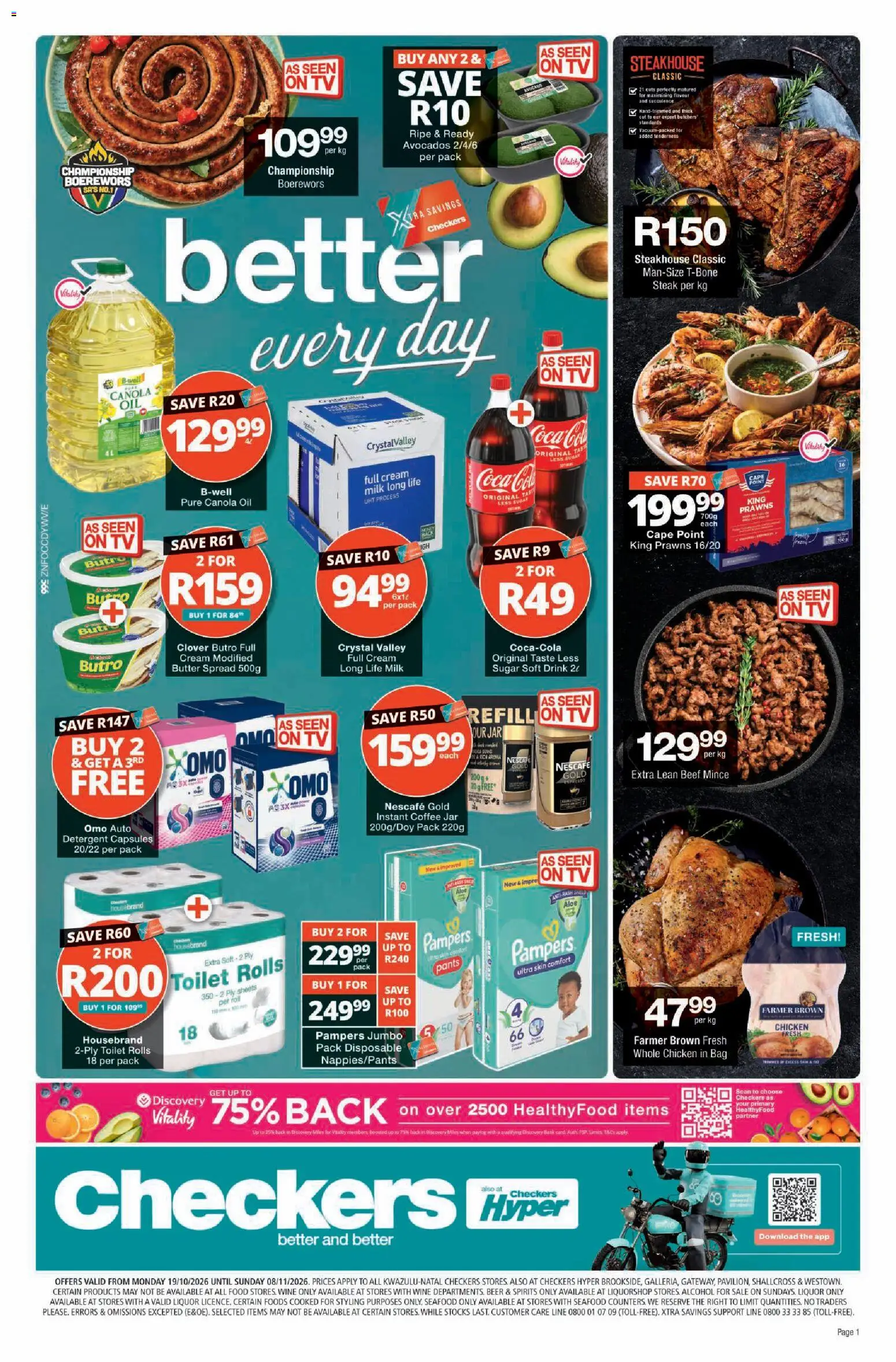 New Checkers catalogue – valid from 19/10/2026 | Page: 1