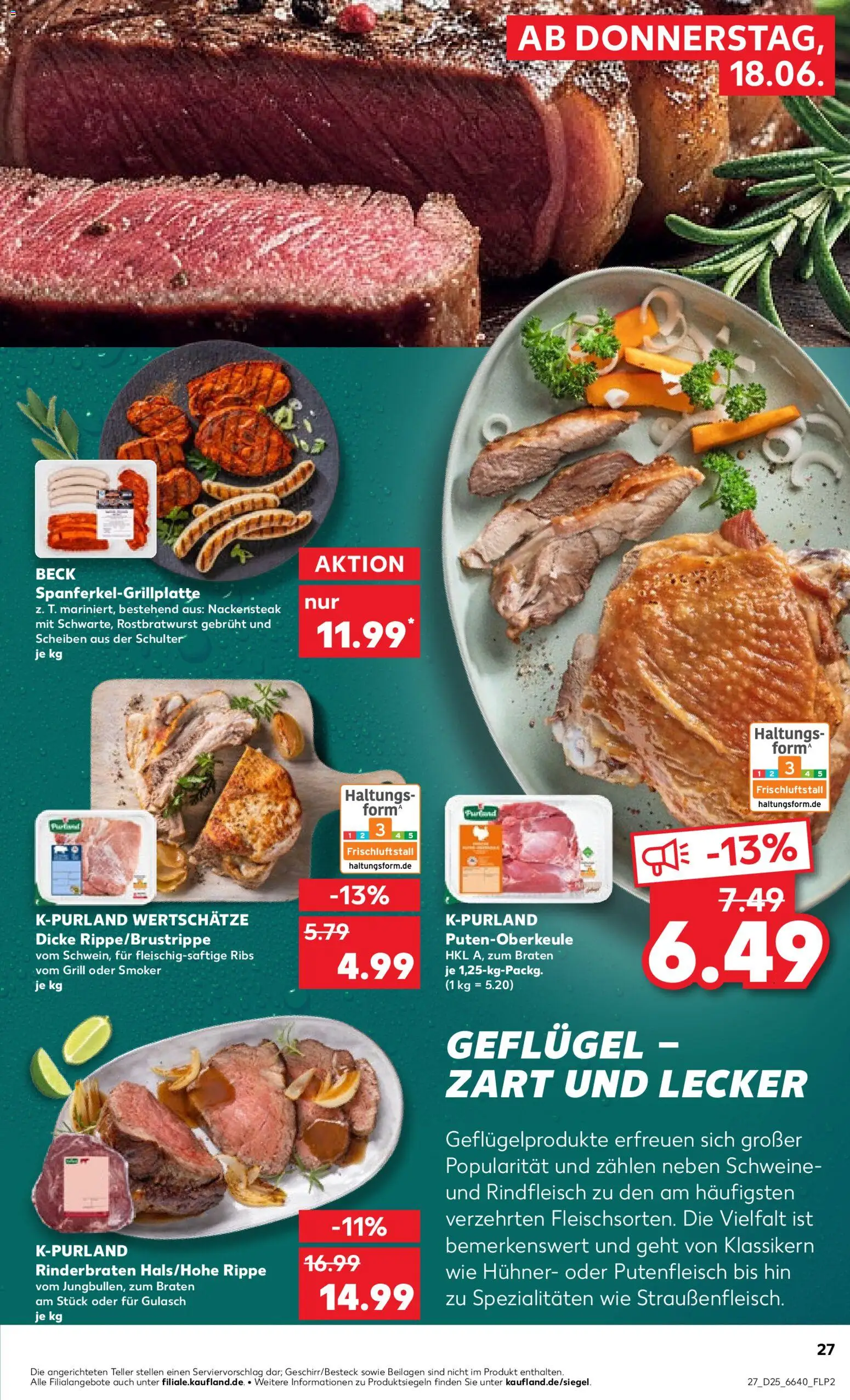 Kaufland Německo leták od 18.06.2026 | Strana: 27 | Produkty: Forma