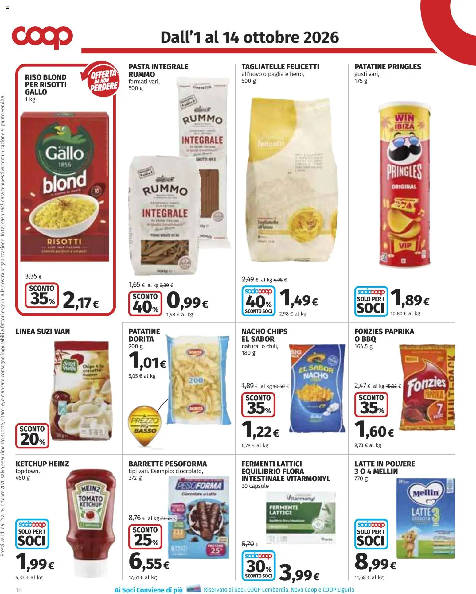 Volantino COOP del 01/10/2026 | Pagina: 18
