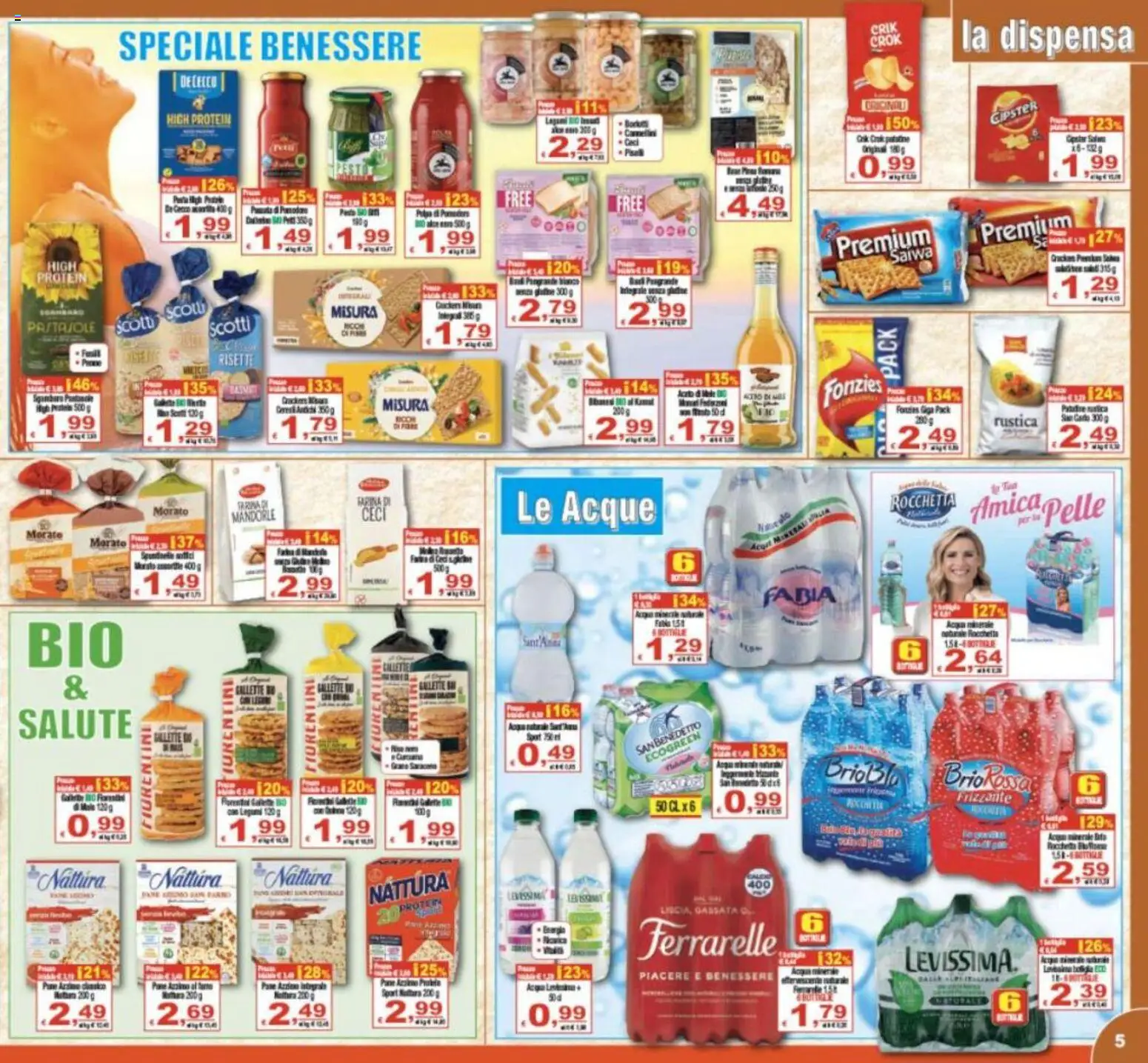 Volantino CTS del 20.05.2026 | Pagina: 5 | Prodotti: Legumi, Pane, Mandorle, Gallette