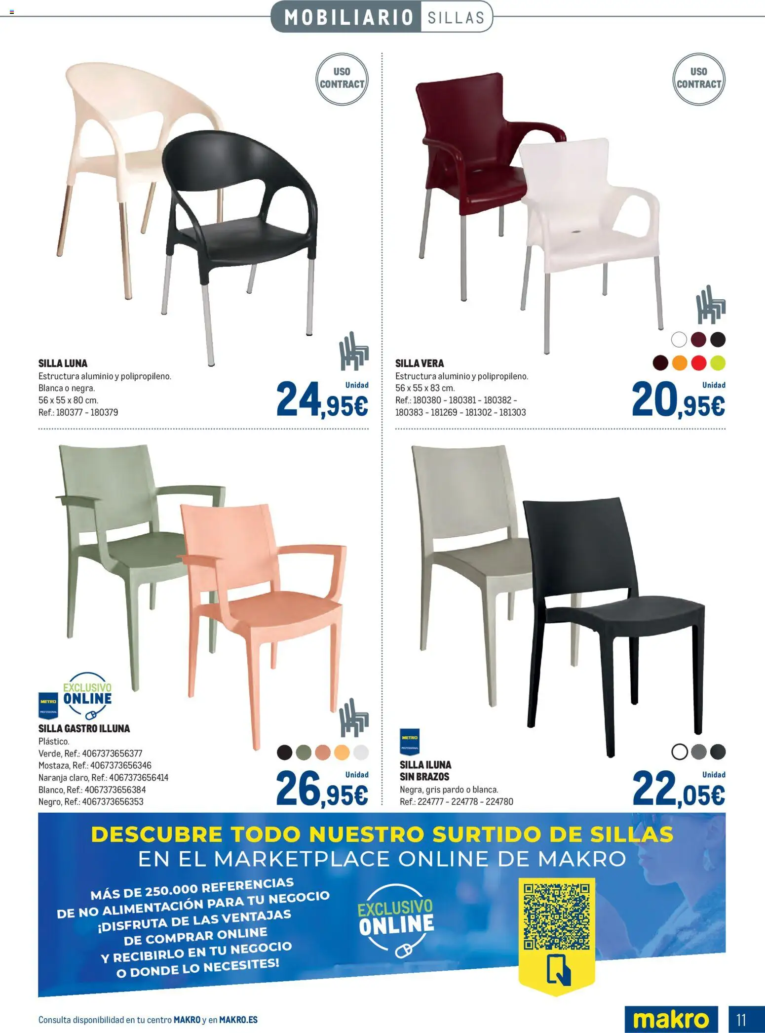 Makro - Especial Terrazas │ válido desde el 09.03.2026 | Página: 11 | Productos: Silla