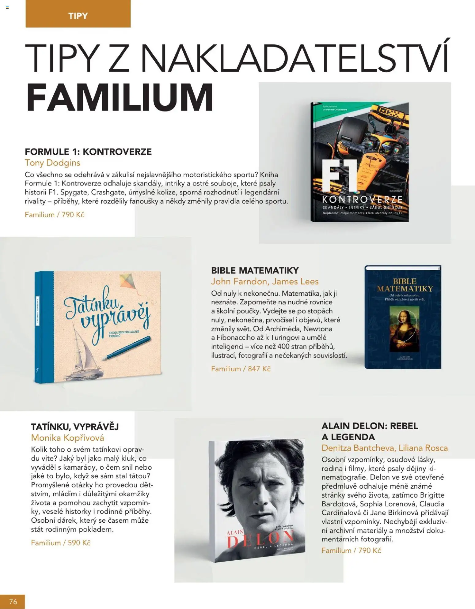 Knižní klub magazín od 01.10.2026 | Strana: 76 | Produkty: Kniha