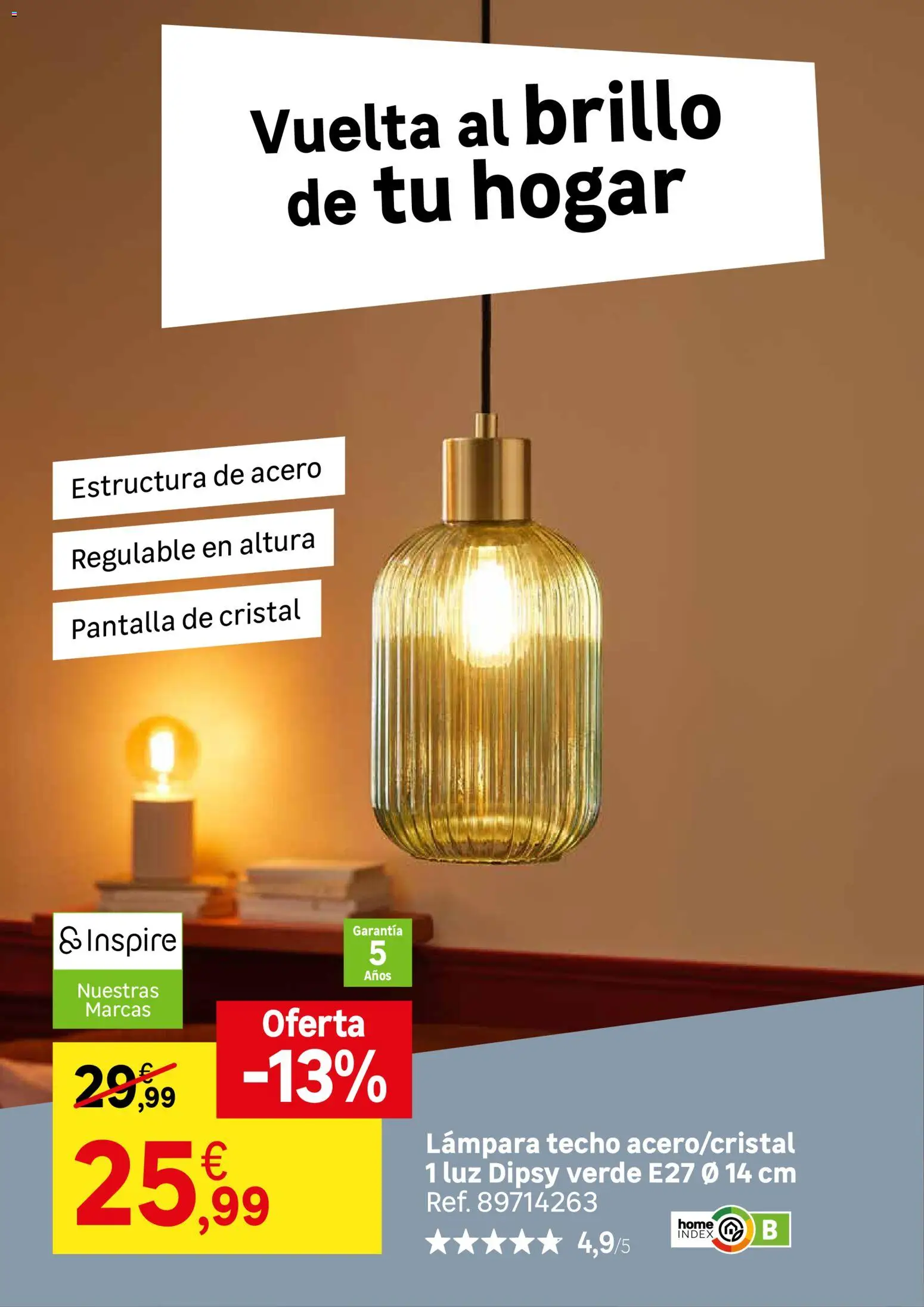 Leroy Merlin catálogo │ válido desde el 25/08/2026 | Página: 35 | Productos: Lámpara