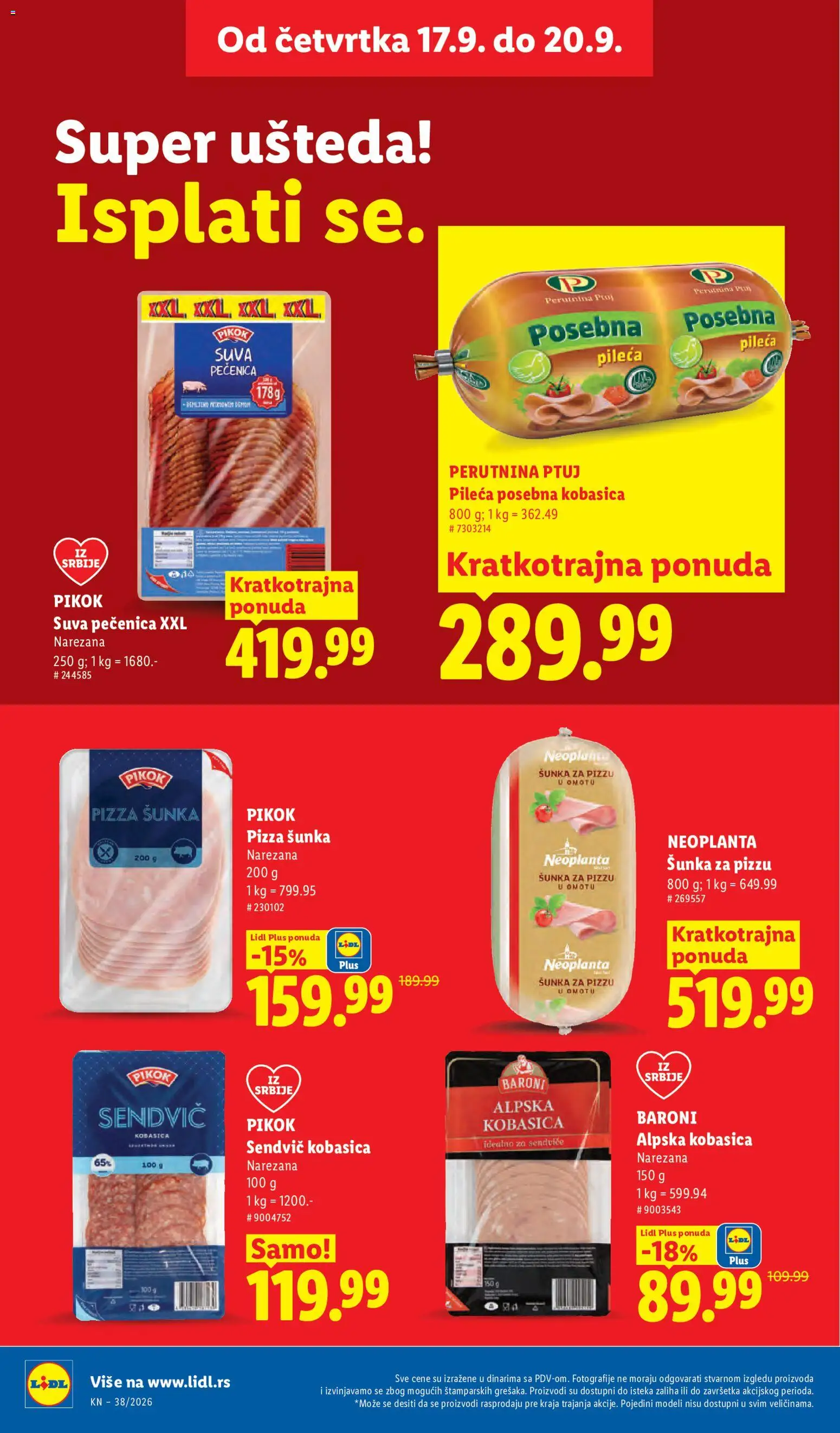 Lidl katalog - važi od 17.09.2026 | Strana: 28
