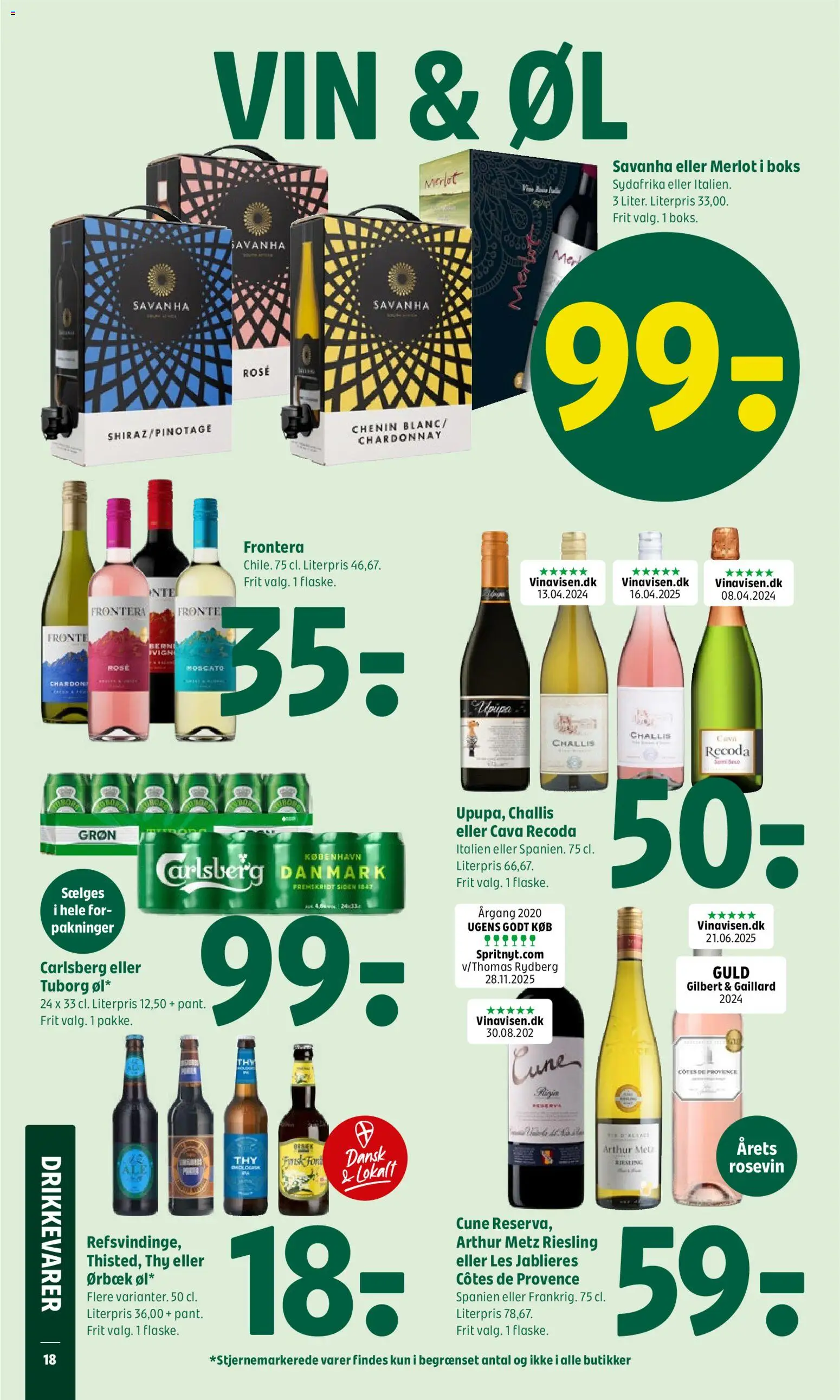 Coop 365 tilbudsavis – gyldig fra 11.06.2026 | Side: 22 | Produkter: Boks, Vin, Øl