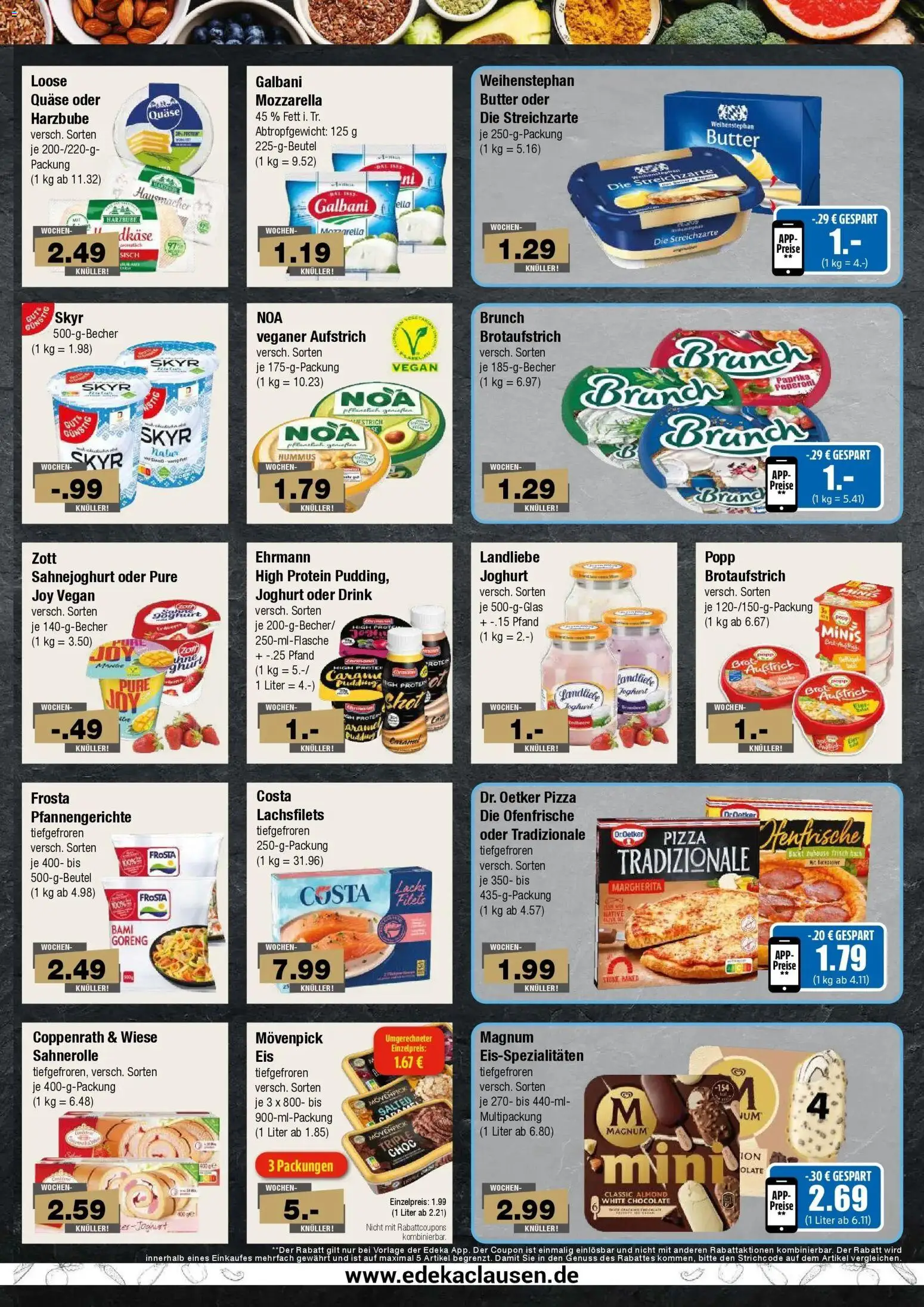 Edeka Prospekt Hamburg (ab 24.08.2026) » Angebote Online | Seite: 5 | Produkte: Mozzarella, Ofenfrische, Hummus, Brot