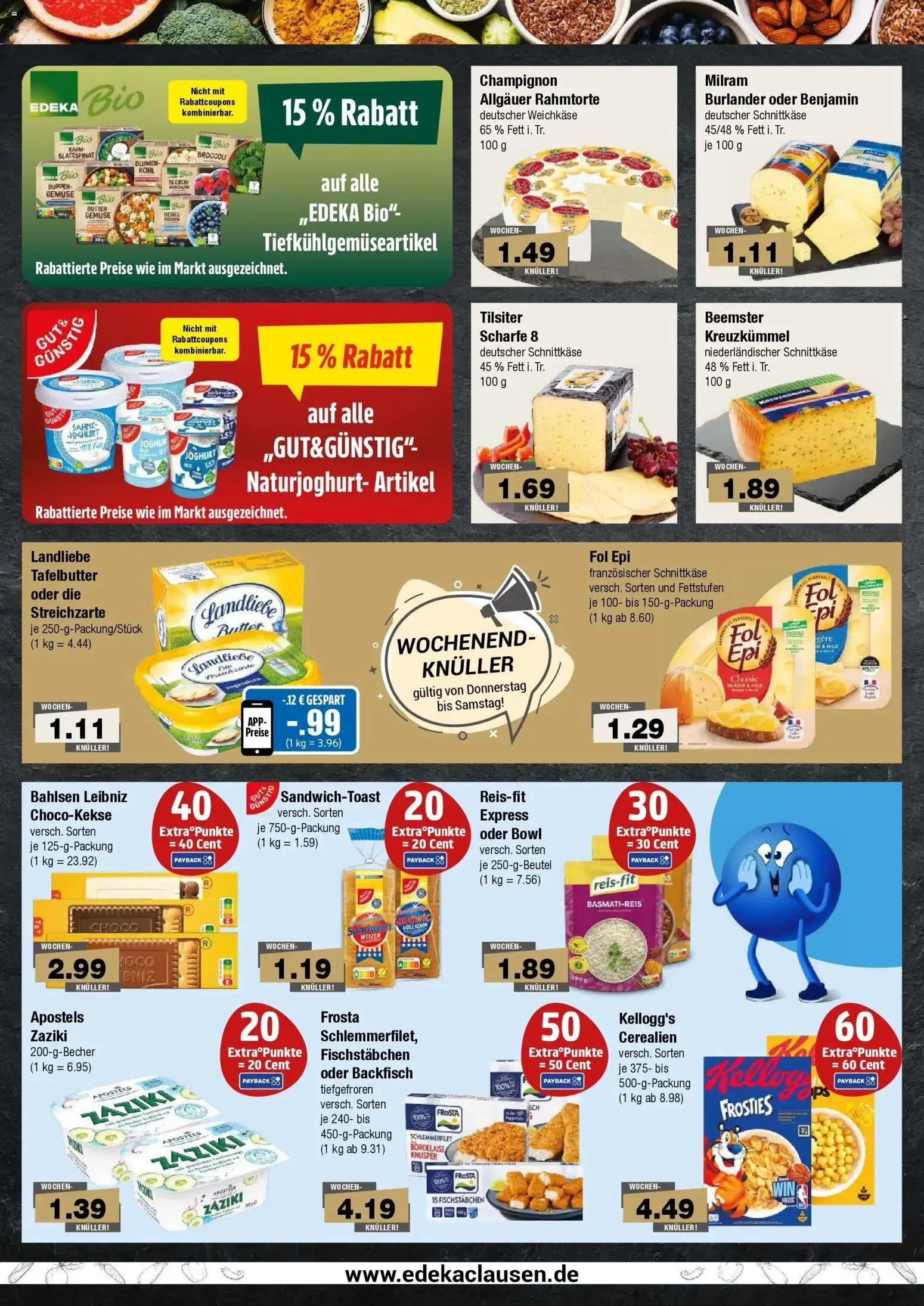 Edeka Prospekt Hamburg (ab 17.08.2026) » Angebote Online | Seite: 4 | Produkte: Basmatireis, Blumen, Frosta, Gemüse