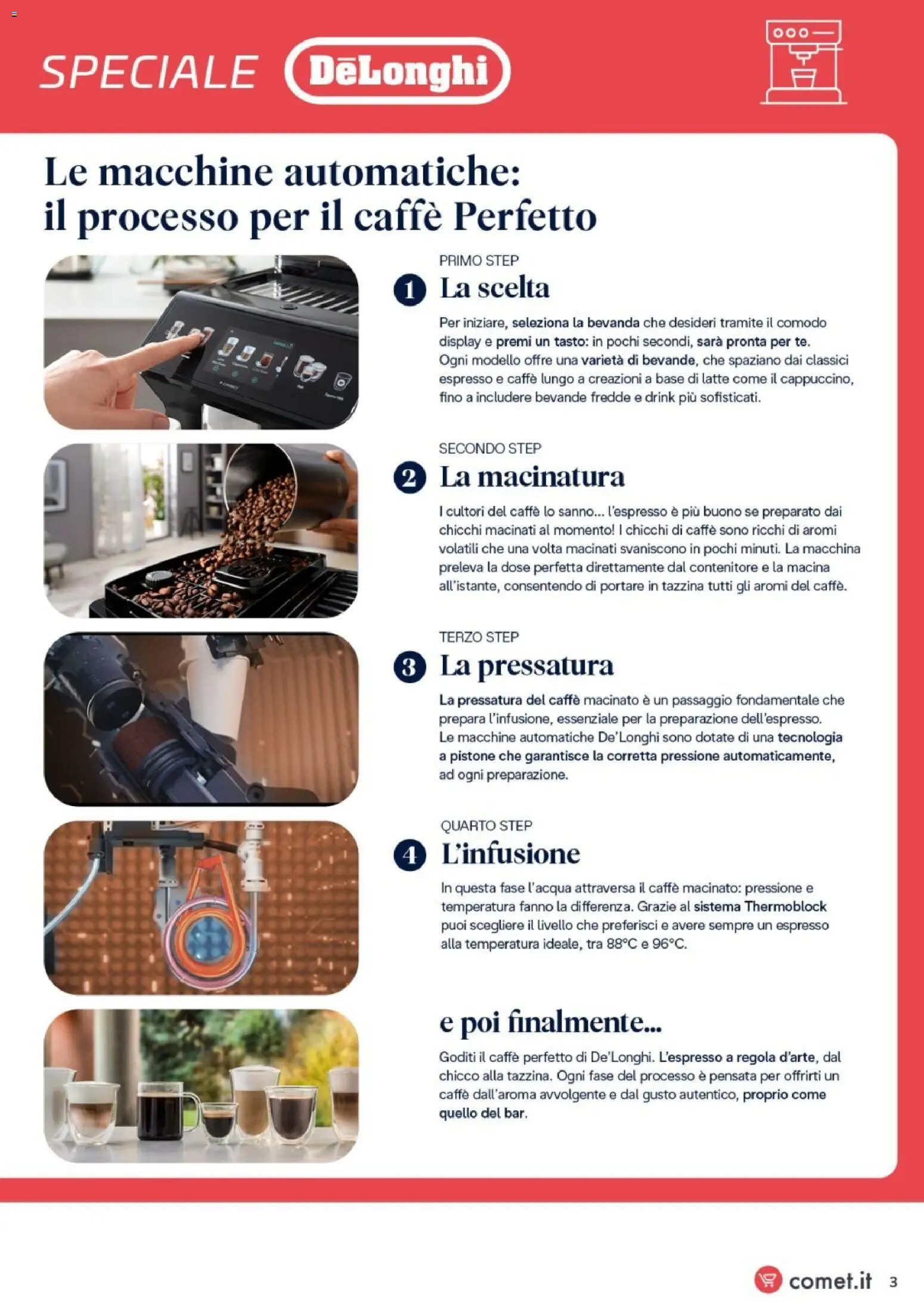 Volantino Comet del 29/10/2026 | Pagina: 3 | Prodotti: Caffè, Tazzina, Macina, Caffè macinato