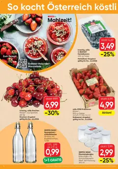 Spar Flugblatt ab 03.06.2026 gültig | Seite: 16 | Produkte: Erdbeeren
