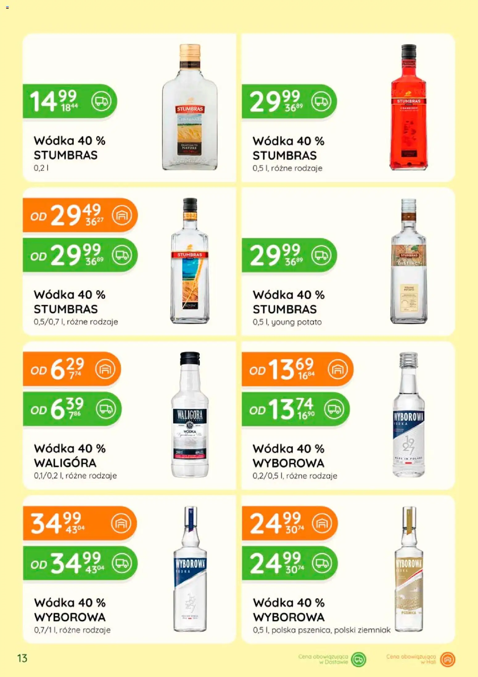 Eurocash gazetka - Katalog Alkoholowy od 01.07.2026 | Strona: 13 | Produkty: Wódka