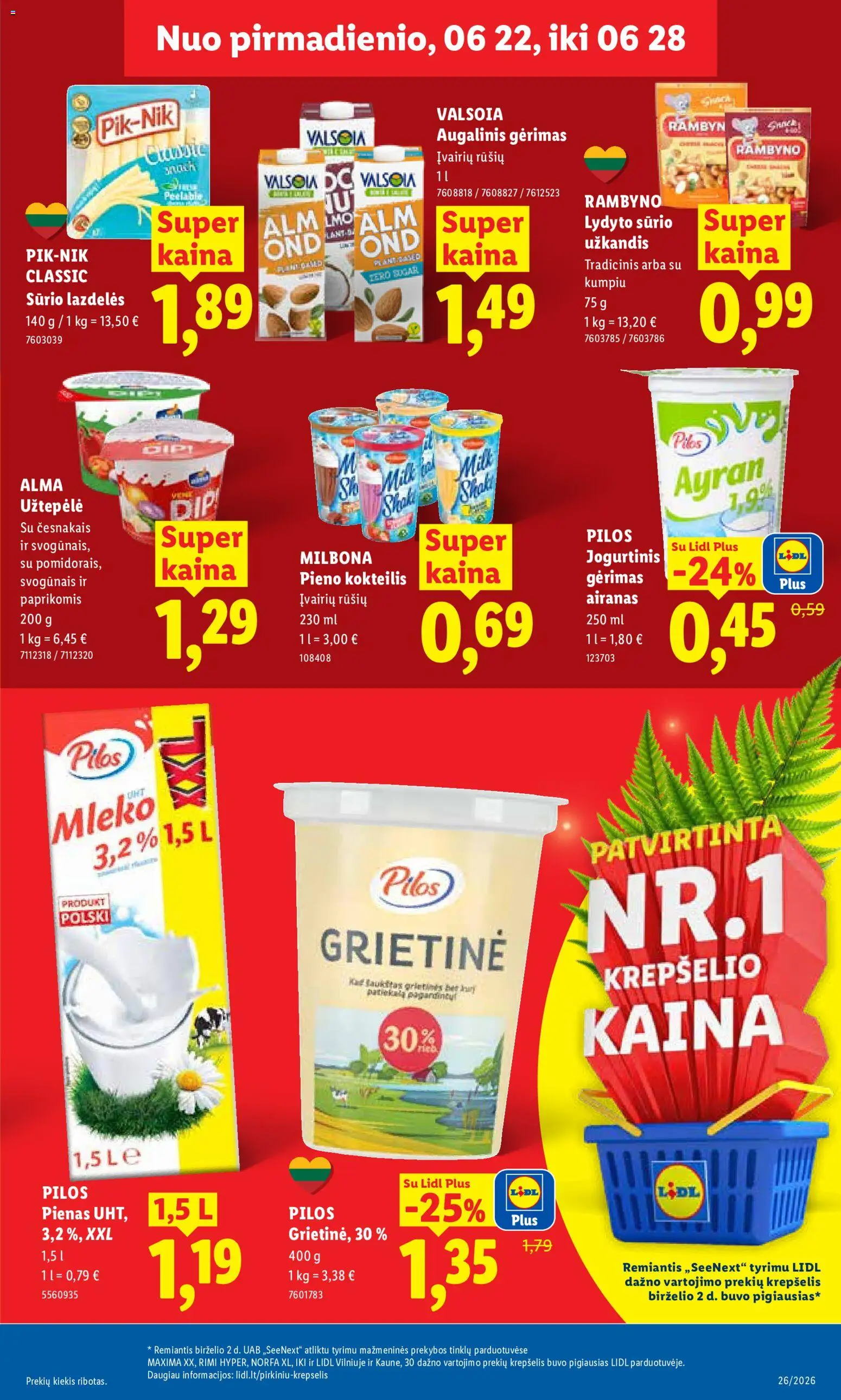 LIDL akcijos nuo 2026.06.22 | Puslapis: 19