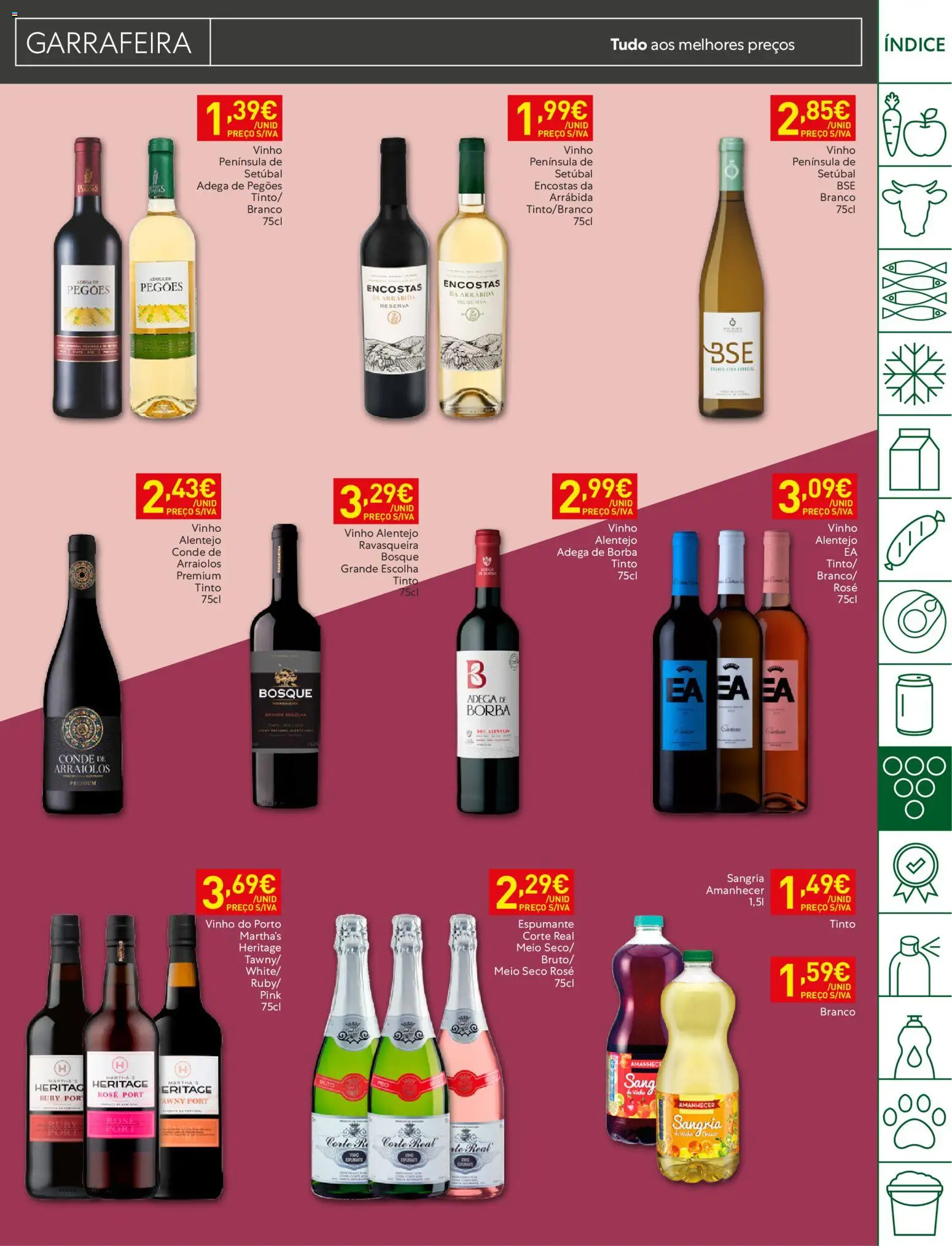 Recheio folheto Madeira │ válido de 29/09/2026 | Página: 27 | Produtos: Espumante, Vinho do Porto, Vinho